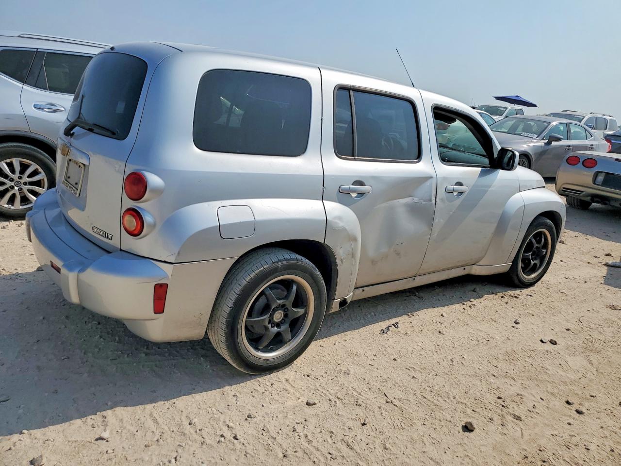 2010 Chevrolet Hhr Lt Silver vin: 3GNBABDB4AS571330