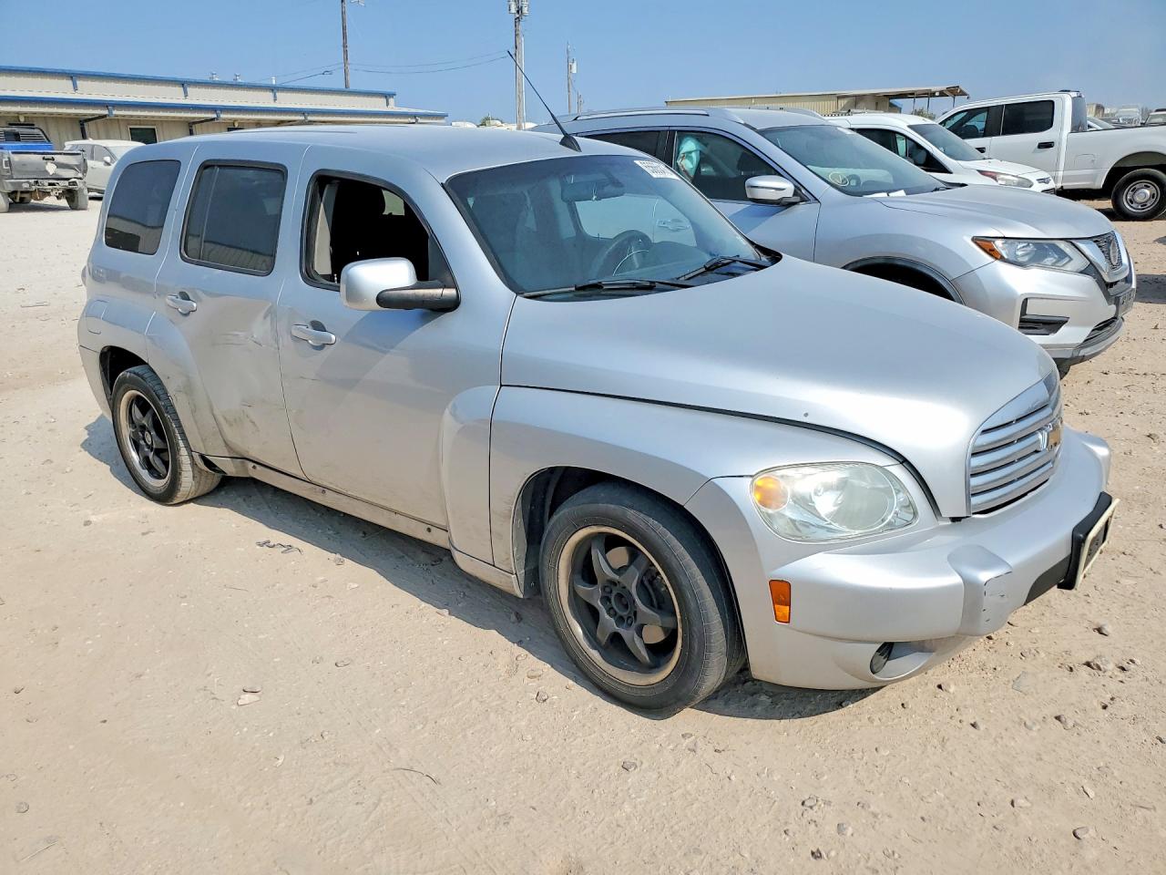 2010 Chevrolet Hhr Lt Silver vin: 3GNBABDB4AS571330