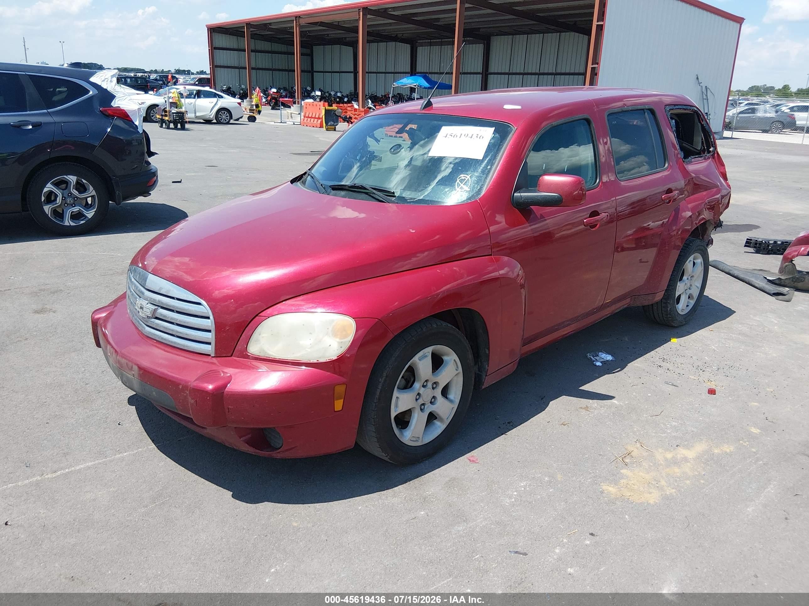 2010 Chevrolet Hhr Lt Красный vin: 3GNBABDB4AS572218