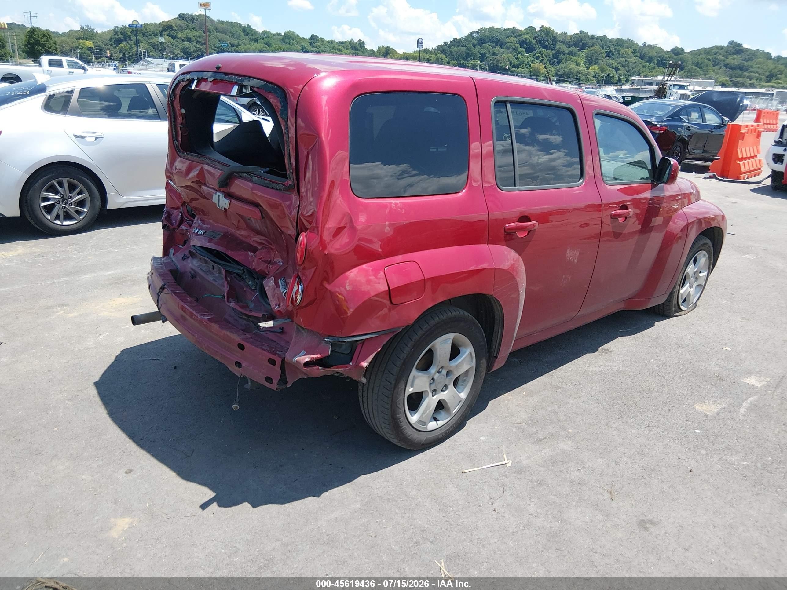 2010 Chevrolet Hhr Lt Красный vin: 3GNBABDB4AS572218