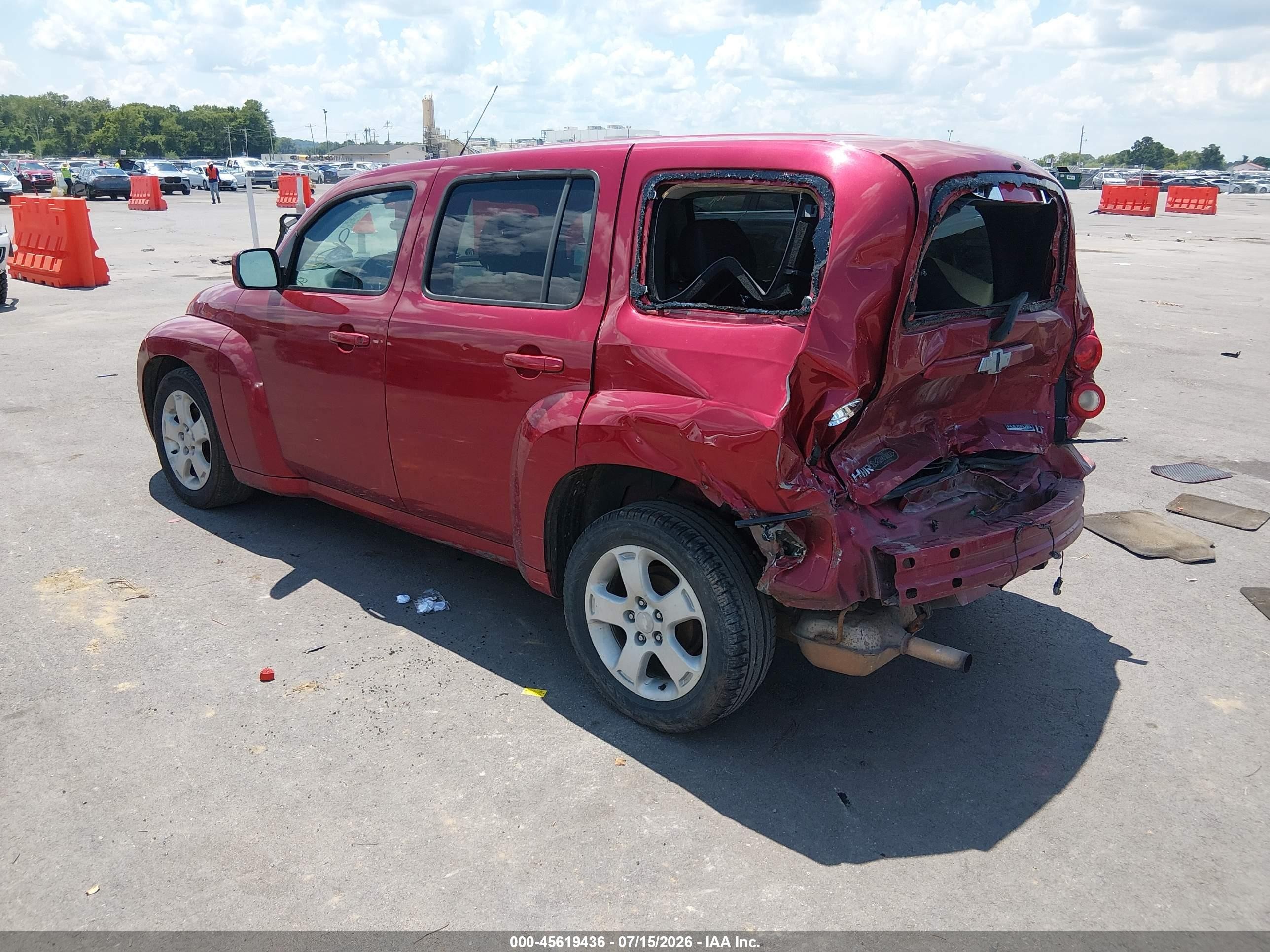 2010 Chevrolet Hhr Lt Красный vin: 3GNBABDB4AS572218