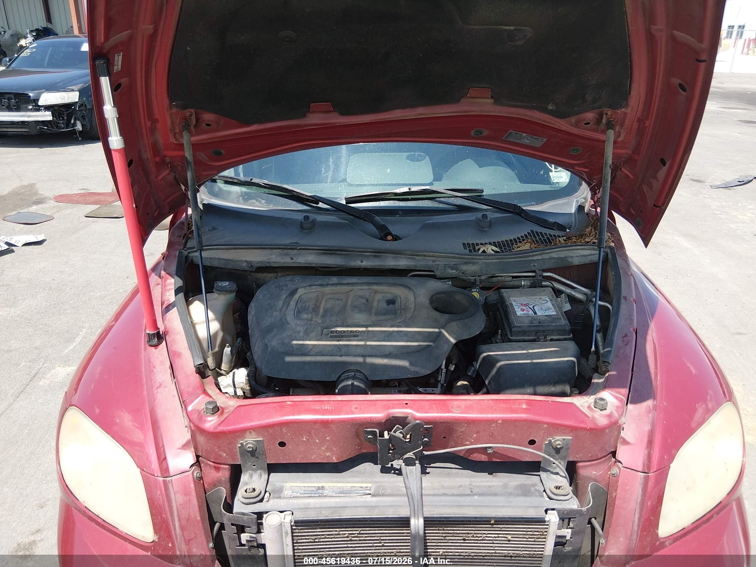 2010 Chevrolet Hhr Lt Красный vin: 3GNBABDB4AS572218