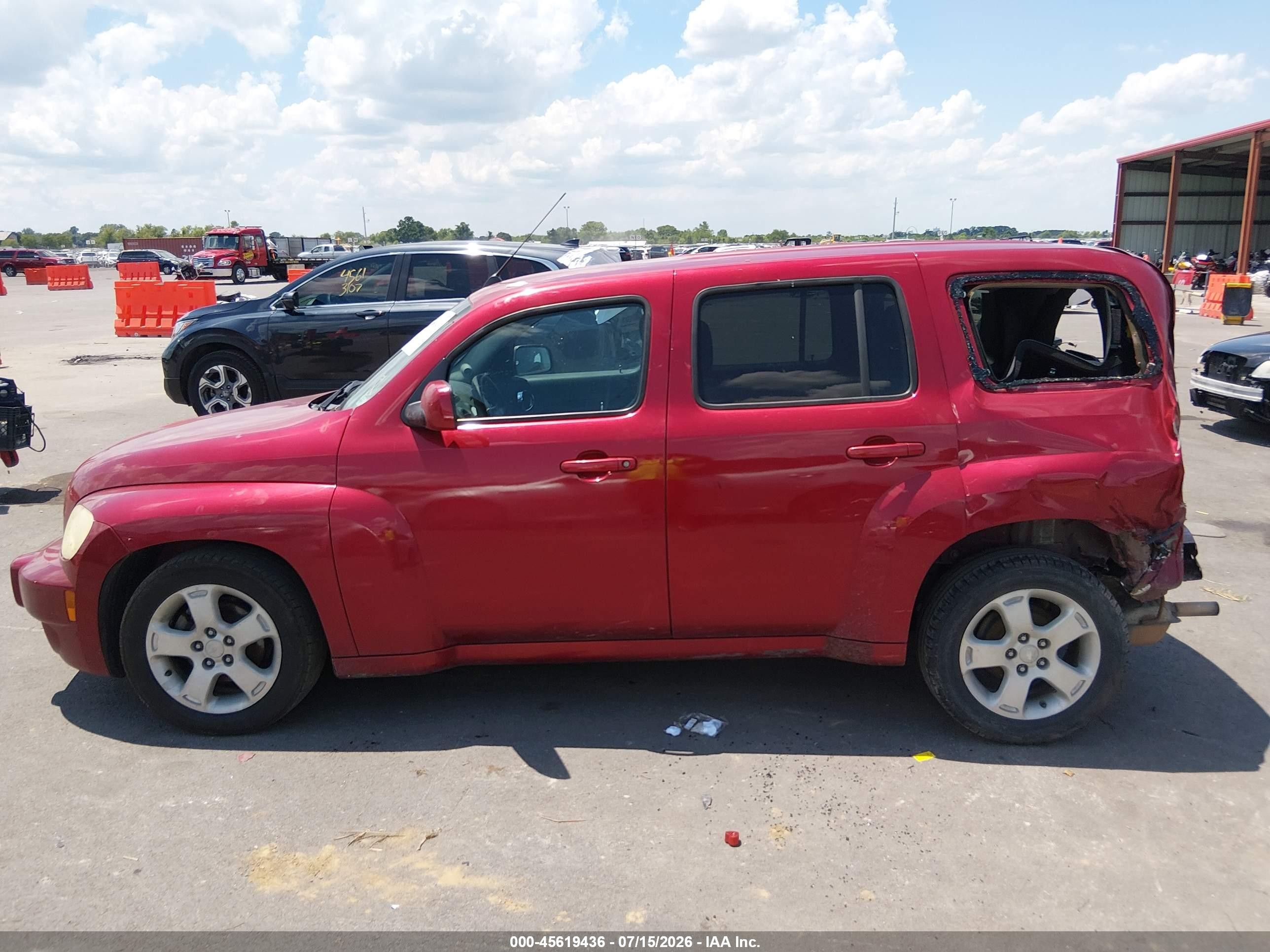 2010 Chevrolet Hhr Lt Красный vin: 3GNBABDB4AS572218