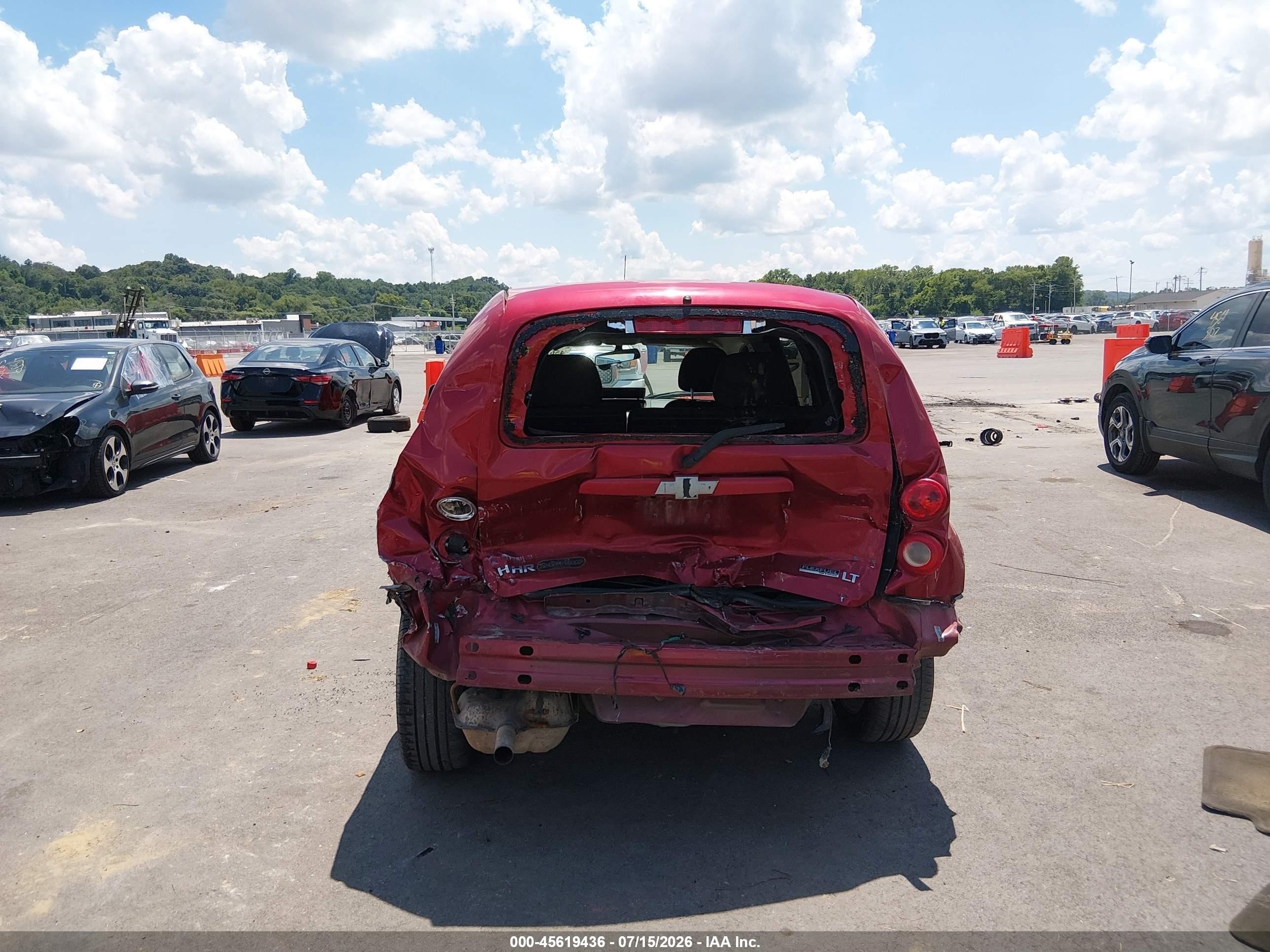 2010 Chevrolet Hhr Lt Красный vin: 3GNBABDB4AS572218