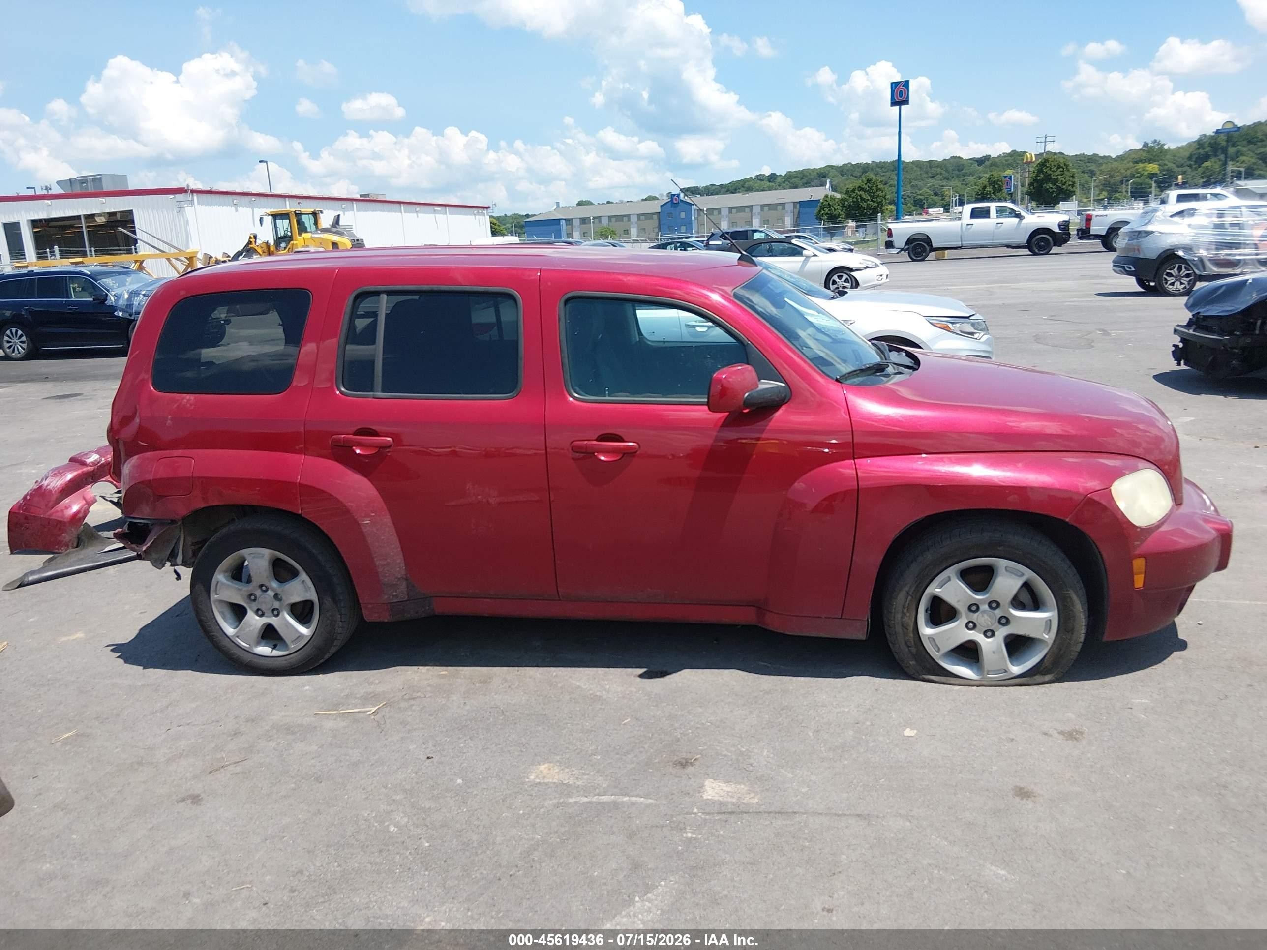 2010 Chevrolet Hhr Lt Красный vin: 3GNBABDB4AS572218
