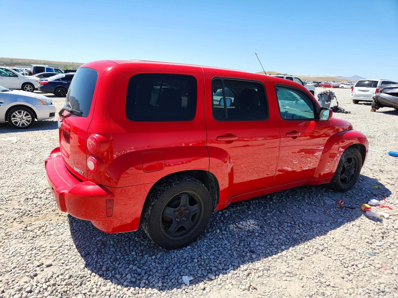 2010 Chevrolet Hhr Lt Red vin: 3GNBABDB4AS626942