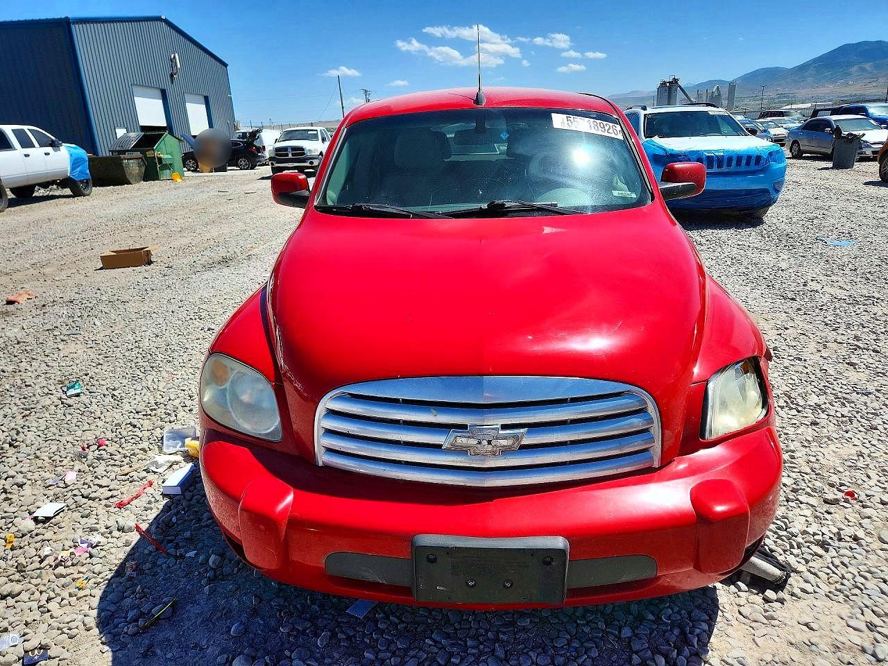 2010 Chevrolet Hhr Lt Red vin: 3GNBABDB4AS626942