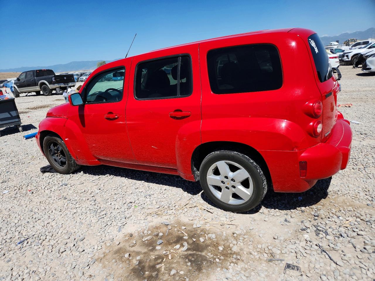 2010 Chevrolet Hhr Lt Red vin: 3GNBABDB4AS626942