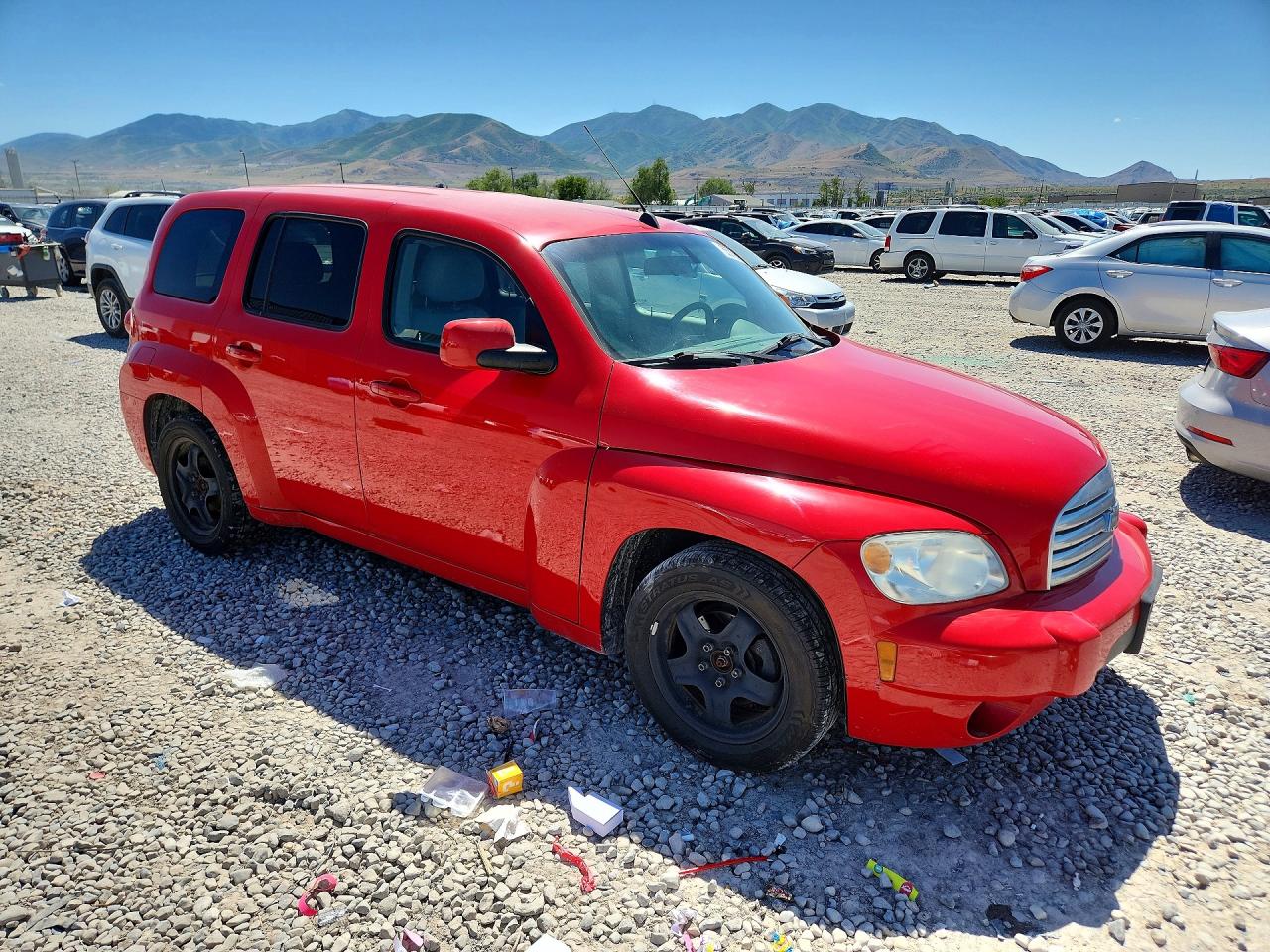 2010 Chevrolet Hhr Lt Red vin: 3GNBABDB4AS626942