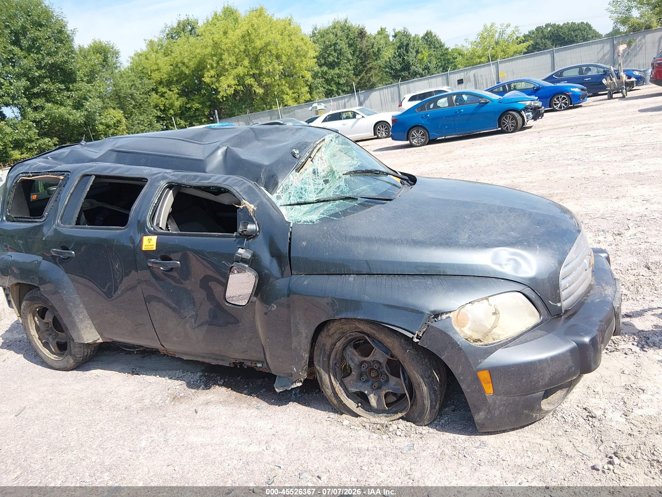 2010 Chevrolet Hhr Lt Gray vin: 3GNBABDB4AS647211