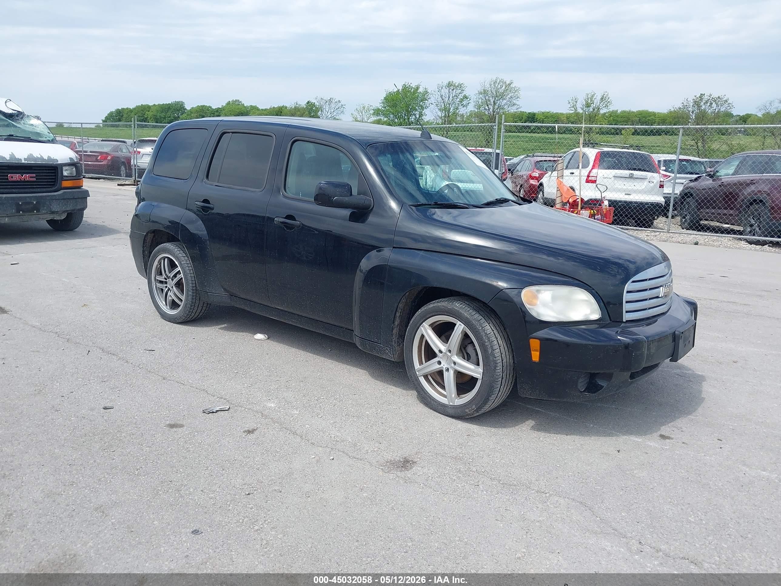 2010 Chevrolet Hhr Lt Black vin: 3GNBABDB5AS636671