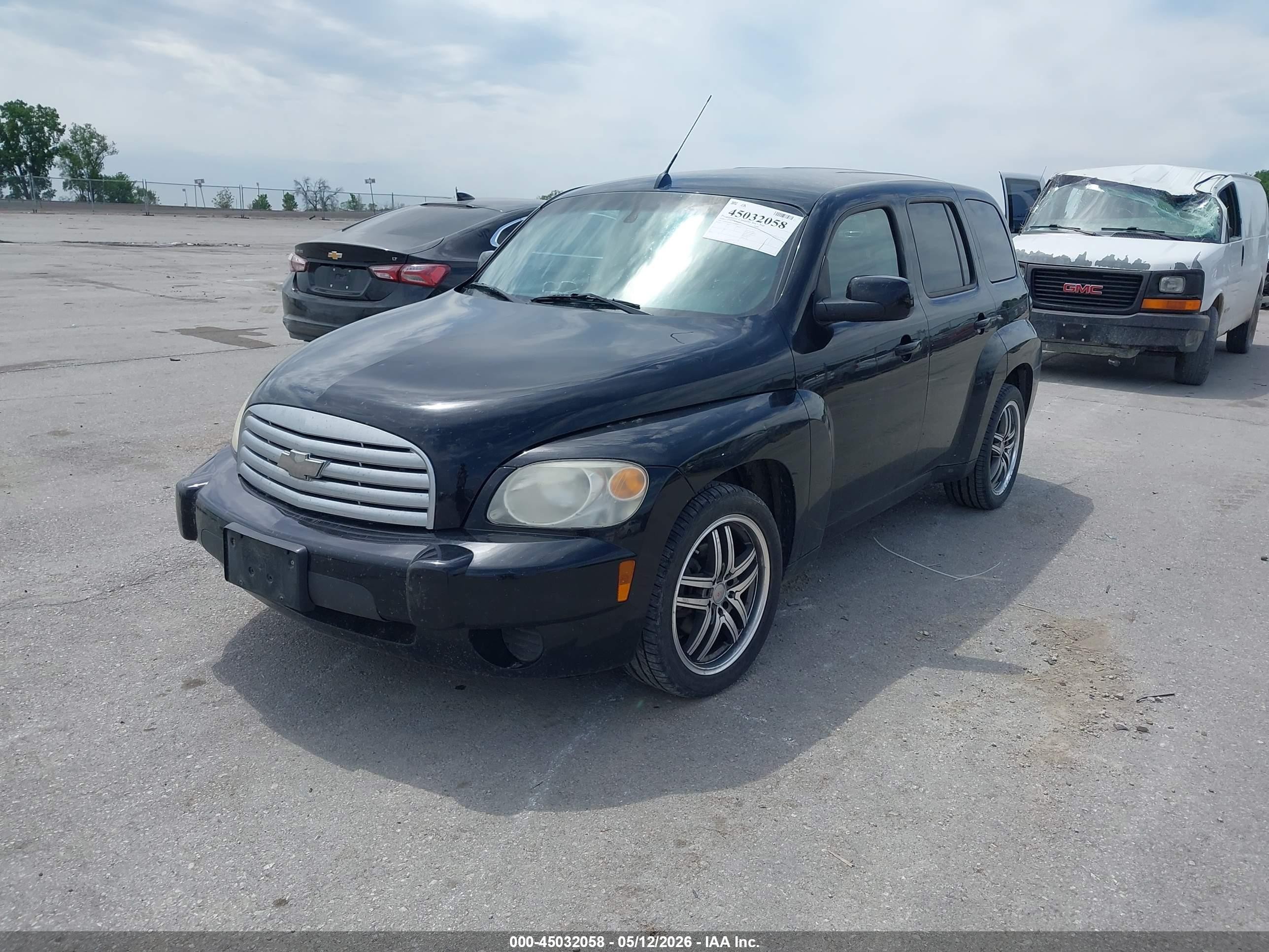 2010 Chevrolet Hhr Lt Black vin: 3GNBABDB5AS636671