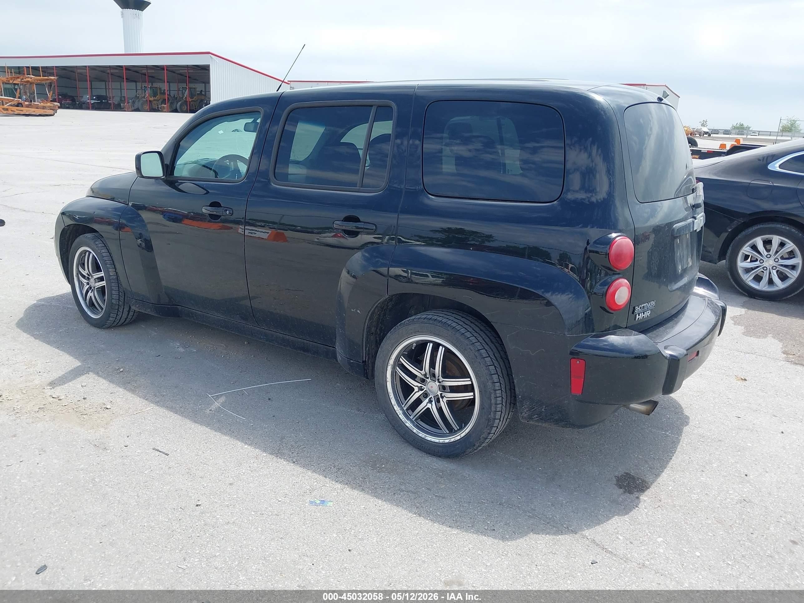 2010 Chevrolet Hhr Lt Black vin: 3GNBABDB5AS636671