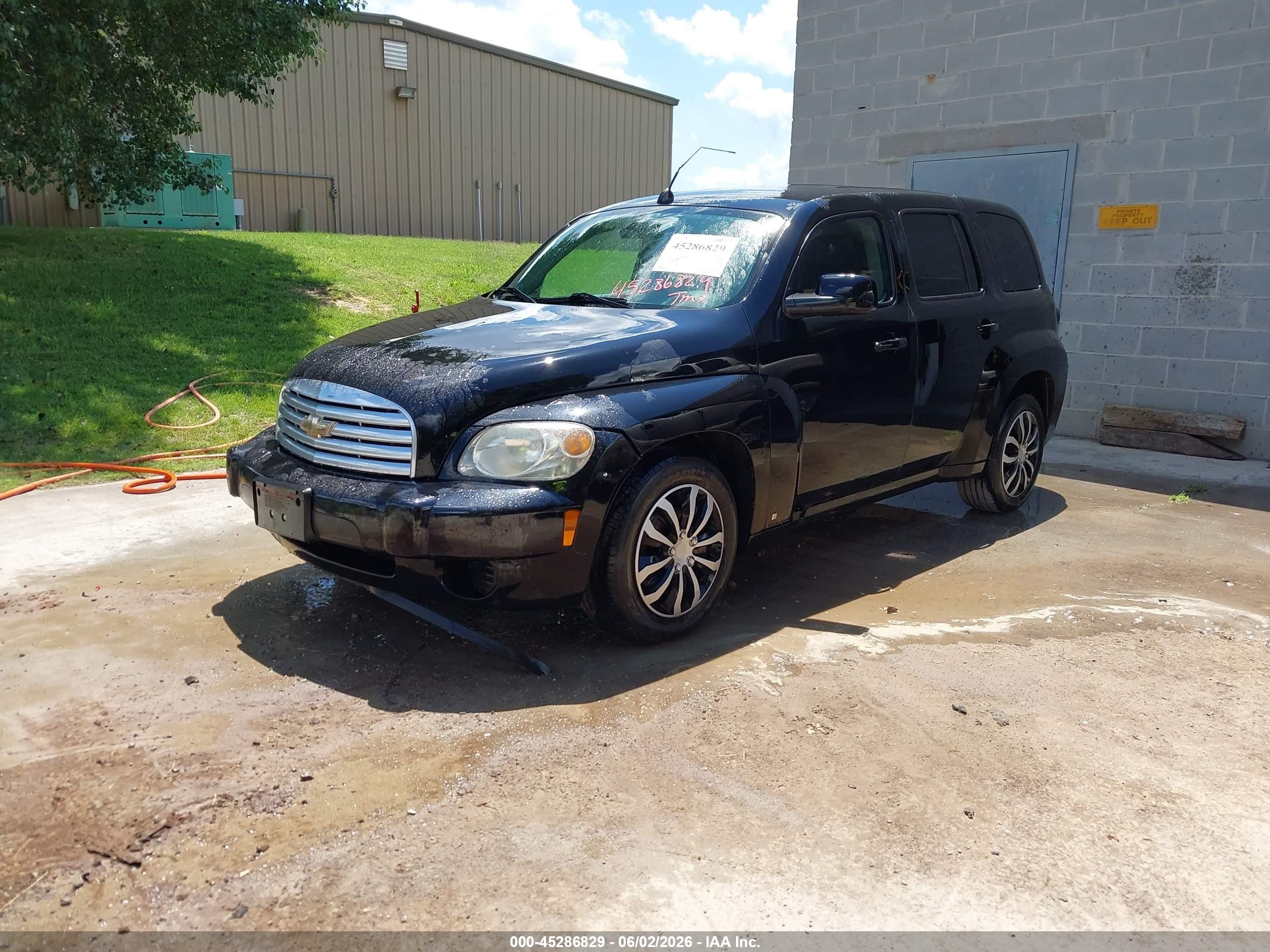 2010 Chevrolet Hhr Lt Black vin: 3GNBABDB6AS528088