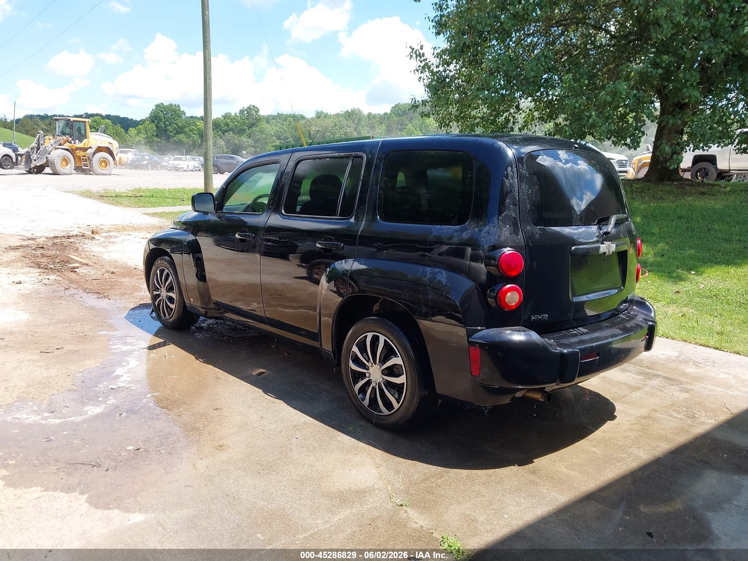 2010 Chevrolet Hhr Lt Black vin: 3GNBABDB6AS528088