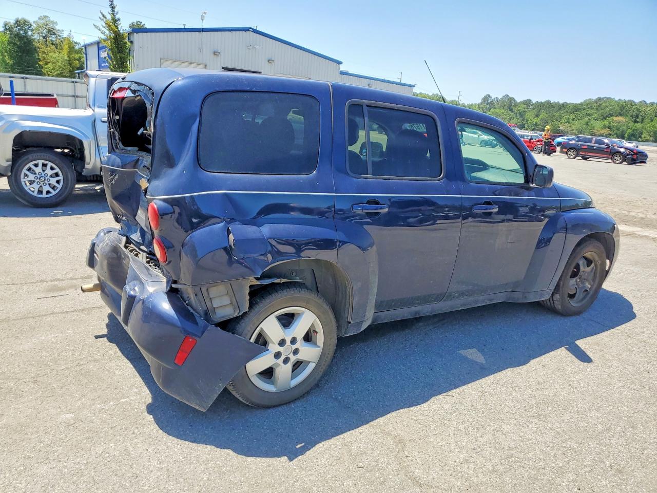 2010 Chevrolet Hhr Lt Blue vin: 3GNBABDB6AS582717