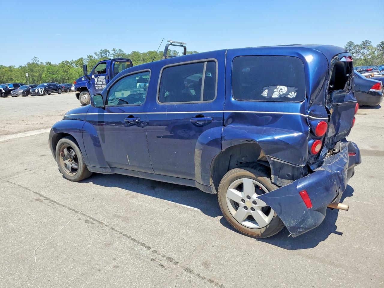 2010 Chevrolet Hhr Lt Blue vin: 3GNBABDB6AS582717