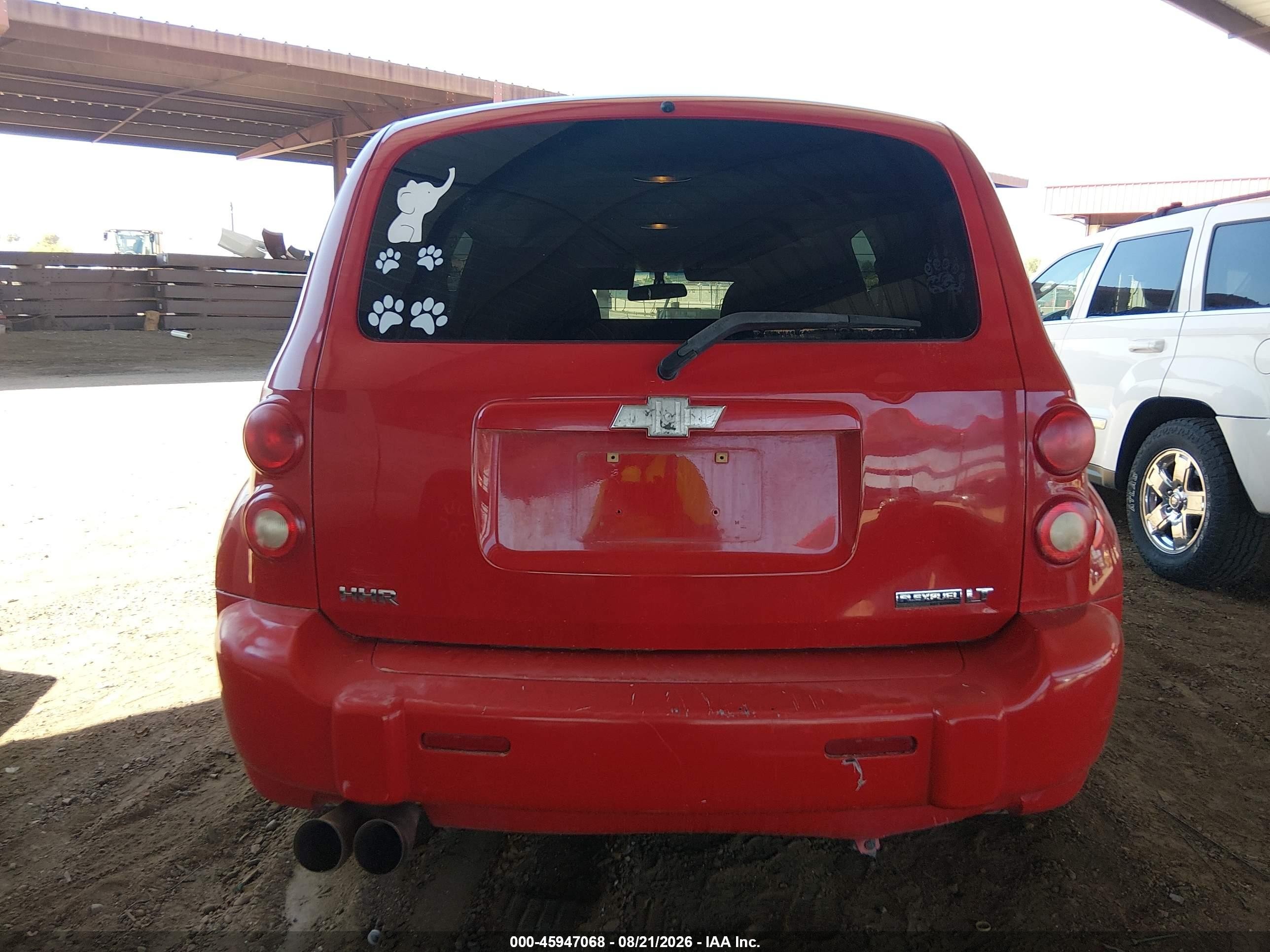 2010 Chevrolet Hhr Lt Красный vin: 3GNBABDB7AS604899