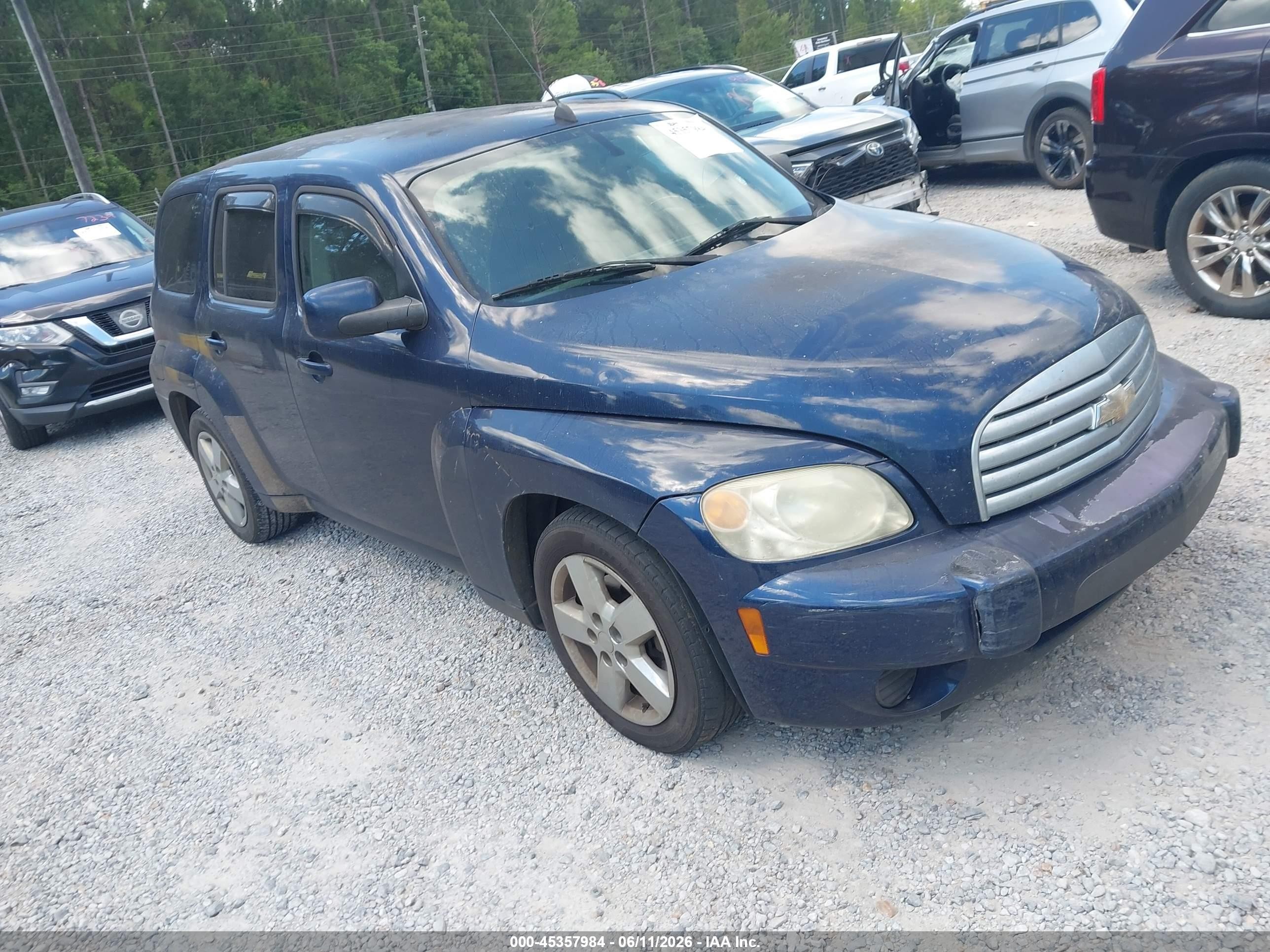 2010 Chevrolet Hhr Lt Dark Blue vin: 3GNBABDB8AS541537