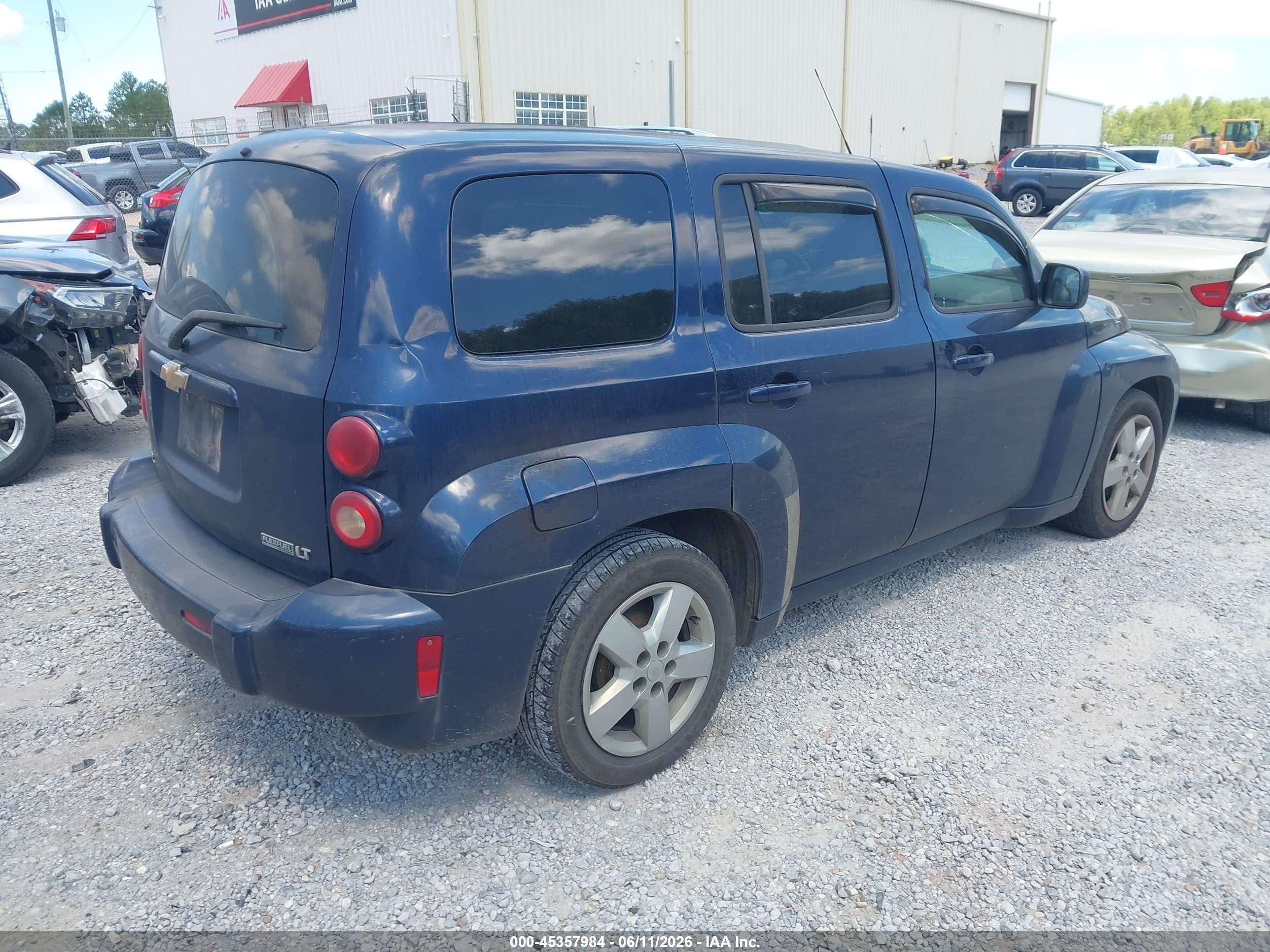 2010 Chevrolet Hhr Lt Dark Blue vin: 3GNBABDB8AS541537