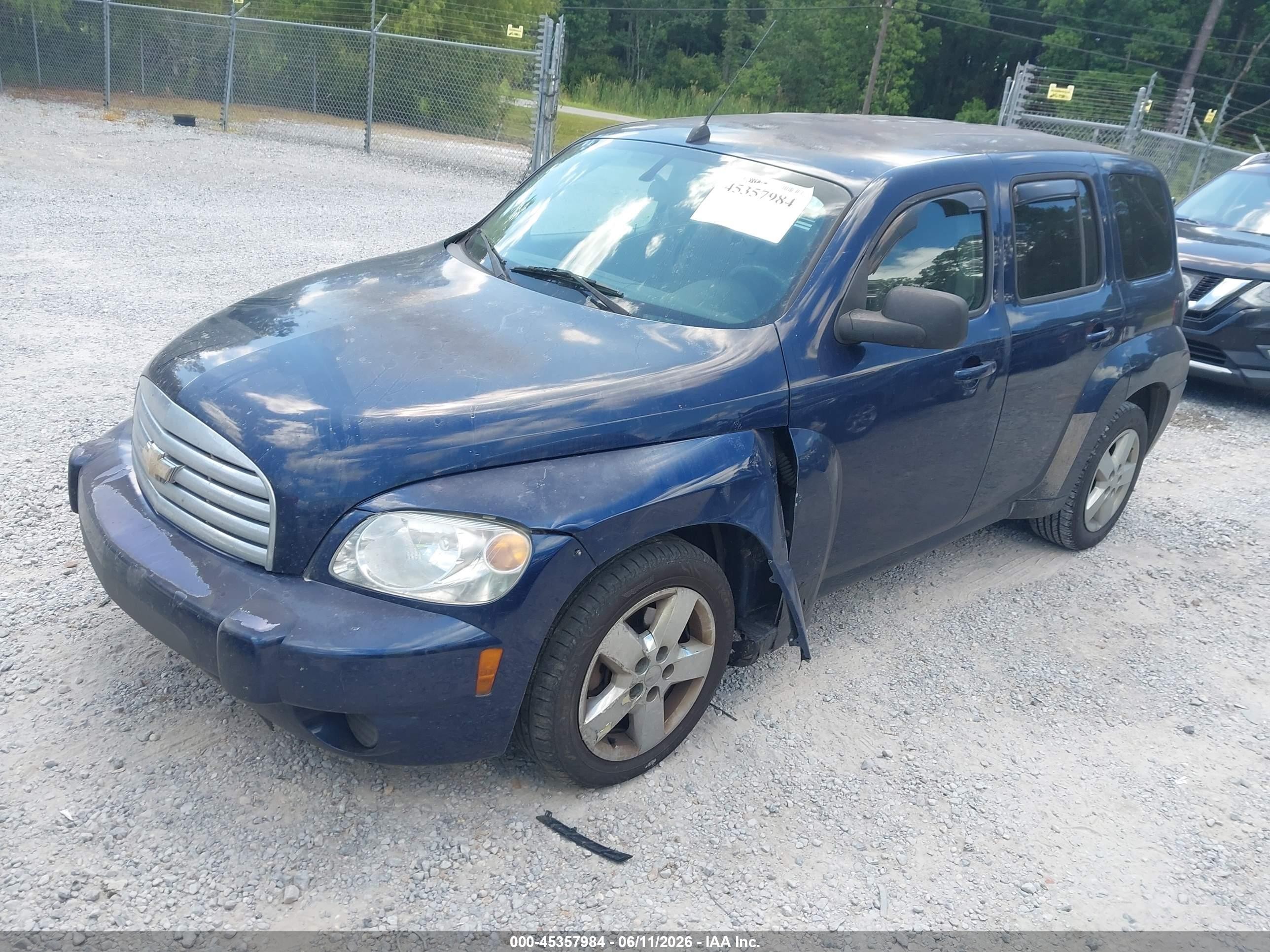 2010 Chevrolet Hhr Lt Dark Blue vin: 3GNBABDB8AS541537