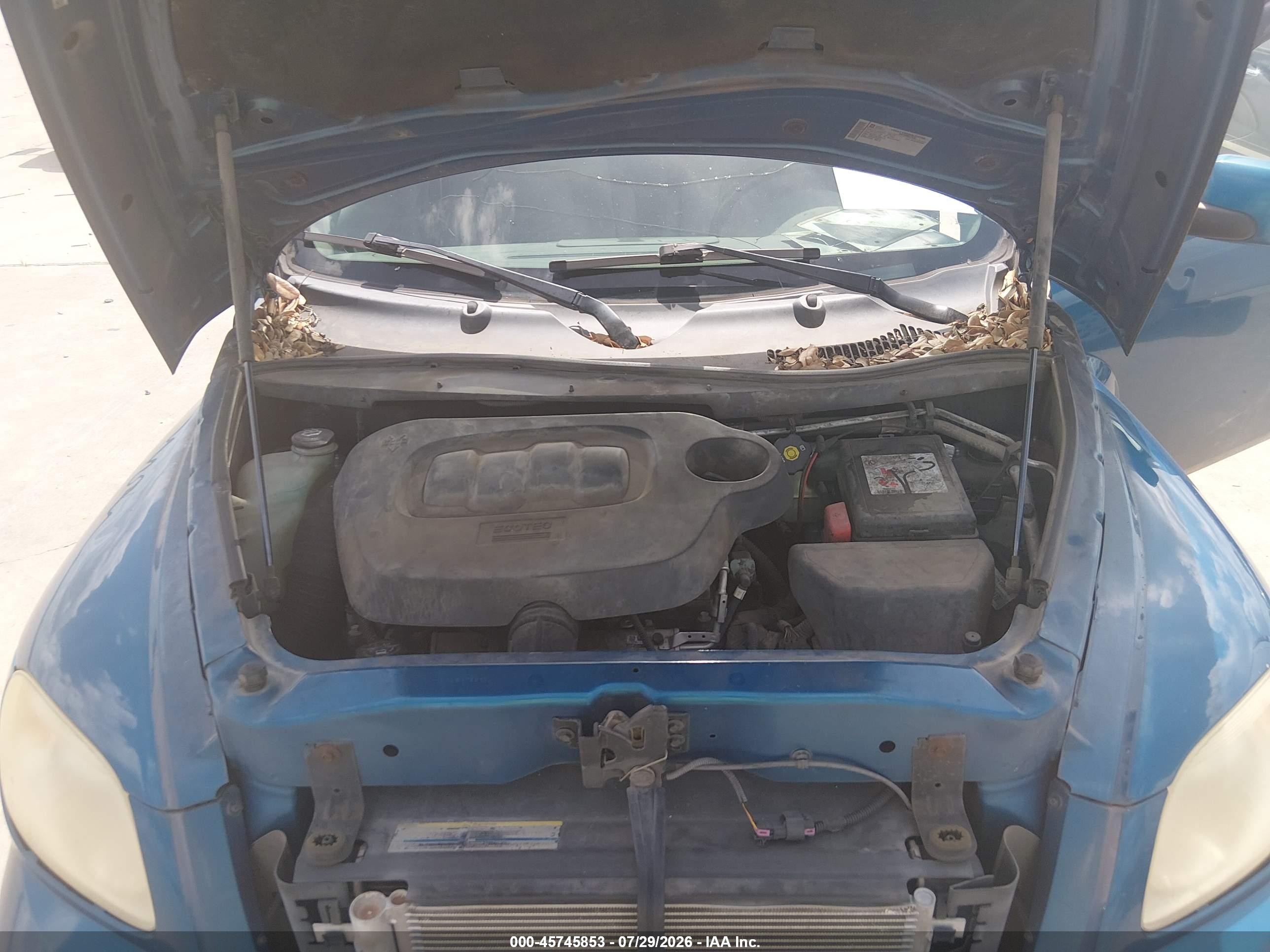 2010 Chevrolet Hhr Lt Blue vin: 3GNBABDB8AS561190