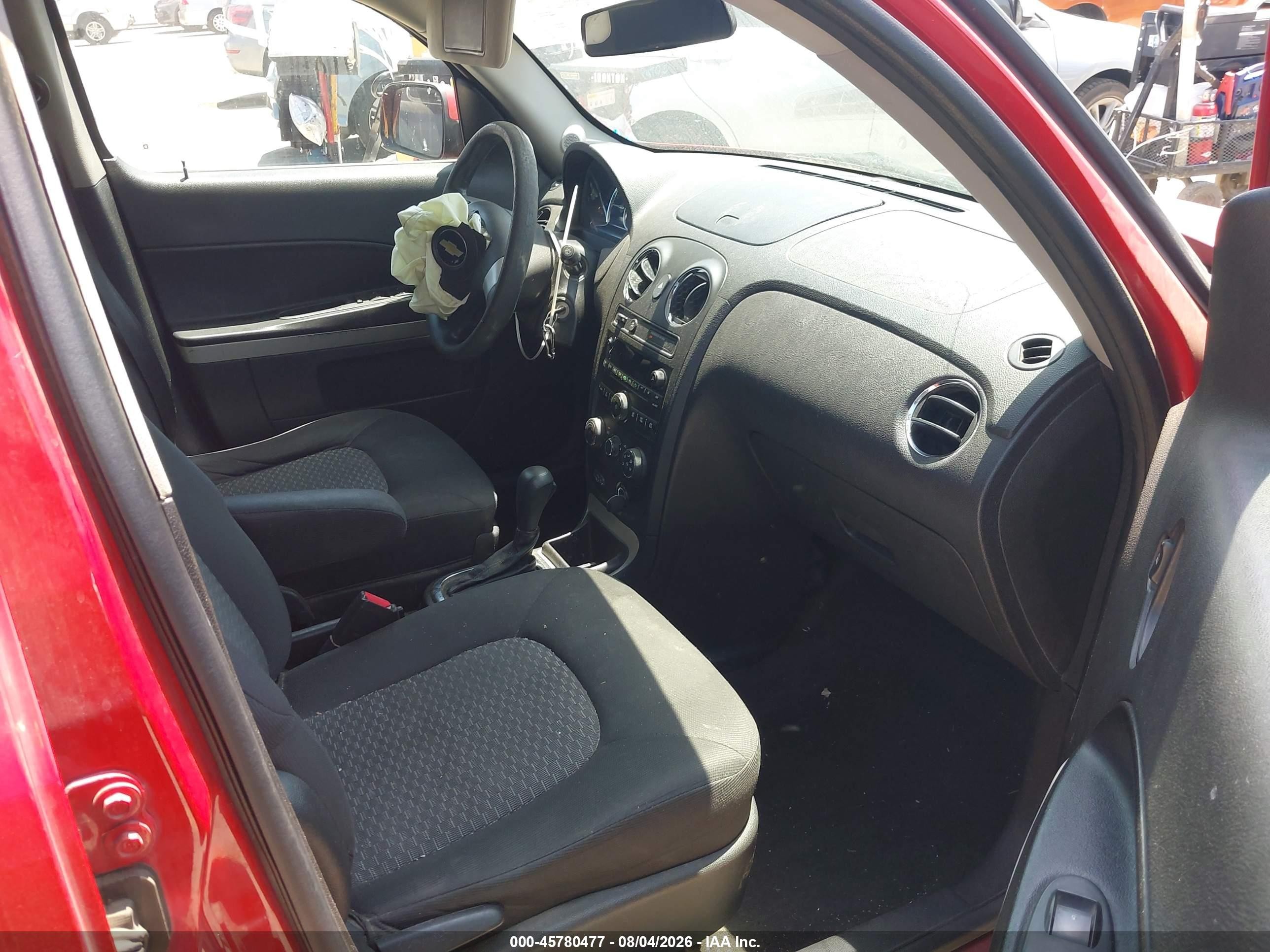 2010 Chevrolet Hhr Lt Red vin: 3GNBABDB8AS620500