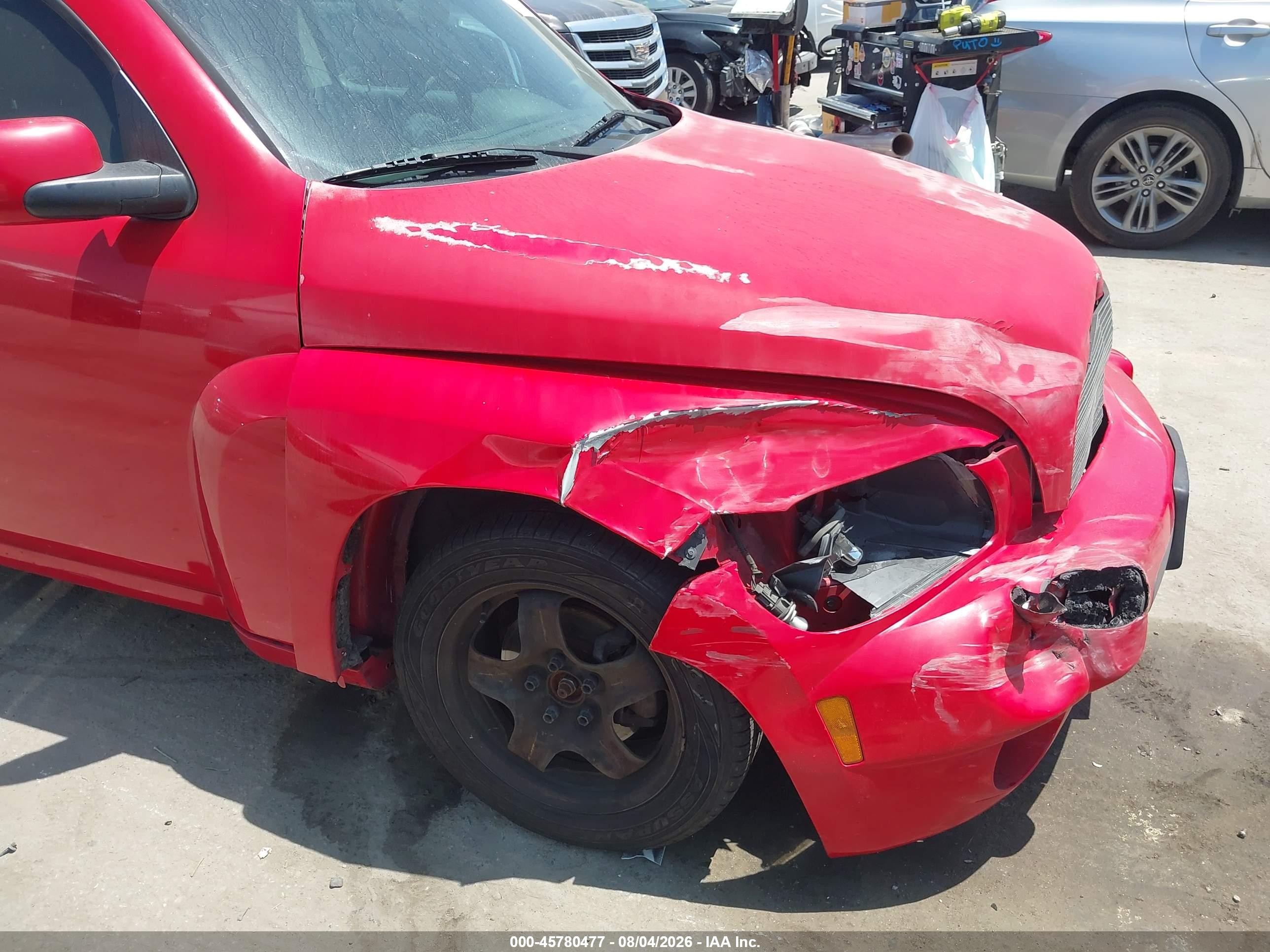 2010 Chevrolet Hhr Lt Red vin: 3GNBABDB8AS620500