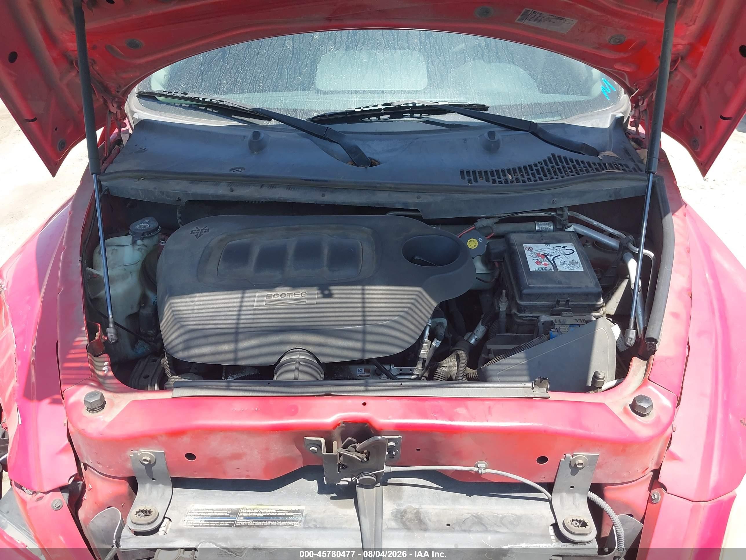 2010 Chevrolet Hhr Lt Red vin: 3GNBABDB8AS620500