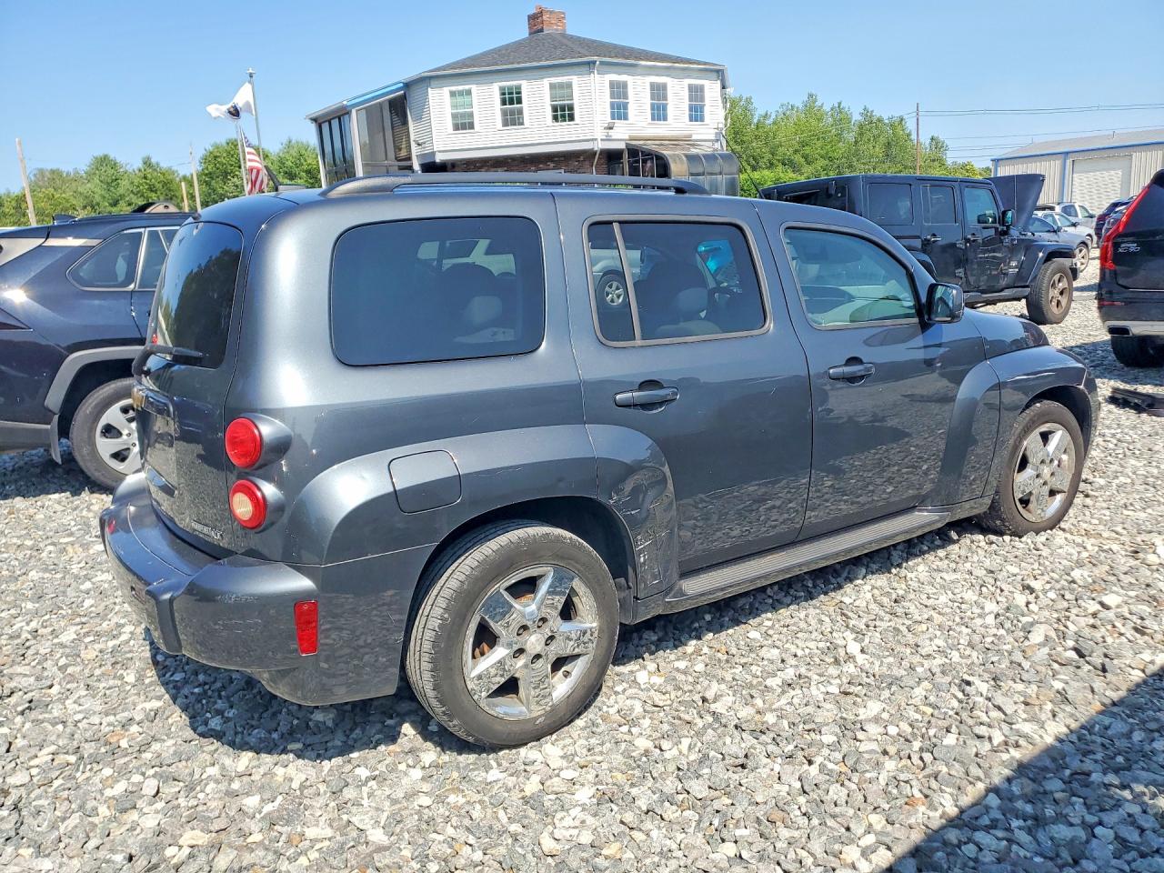 2010 Chevrolet Hhr Lt Gray vin: 3GNBABDB9AS537609