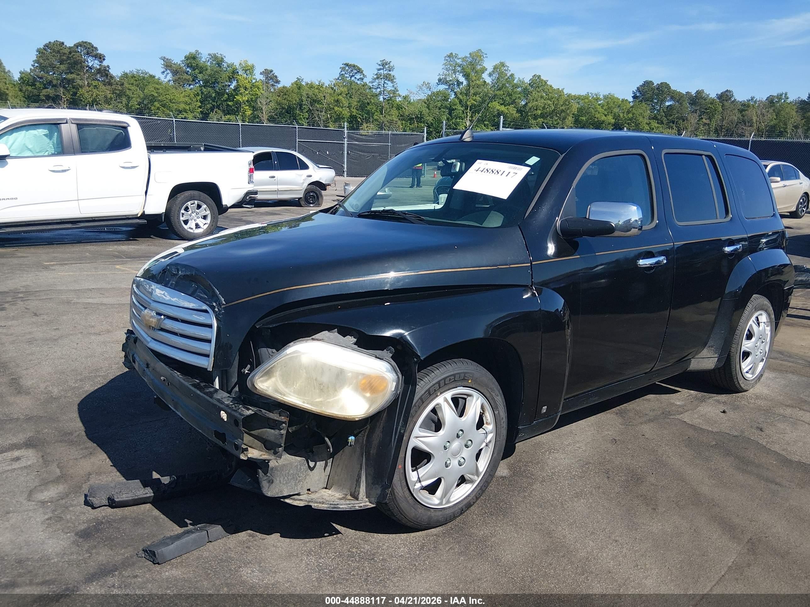 2010 Chevrolet Hhr Lt Black vin: 3GNBABDB9AS571727