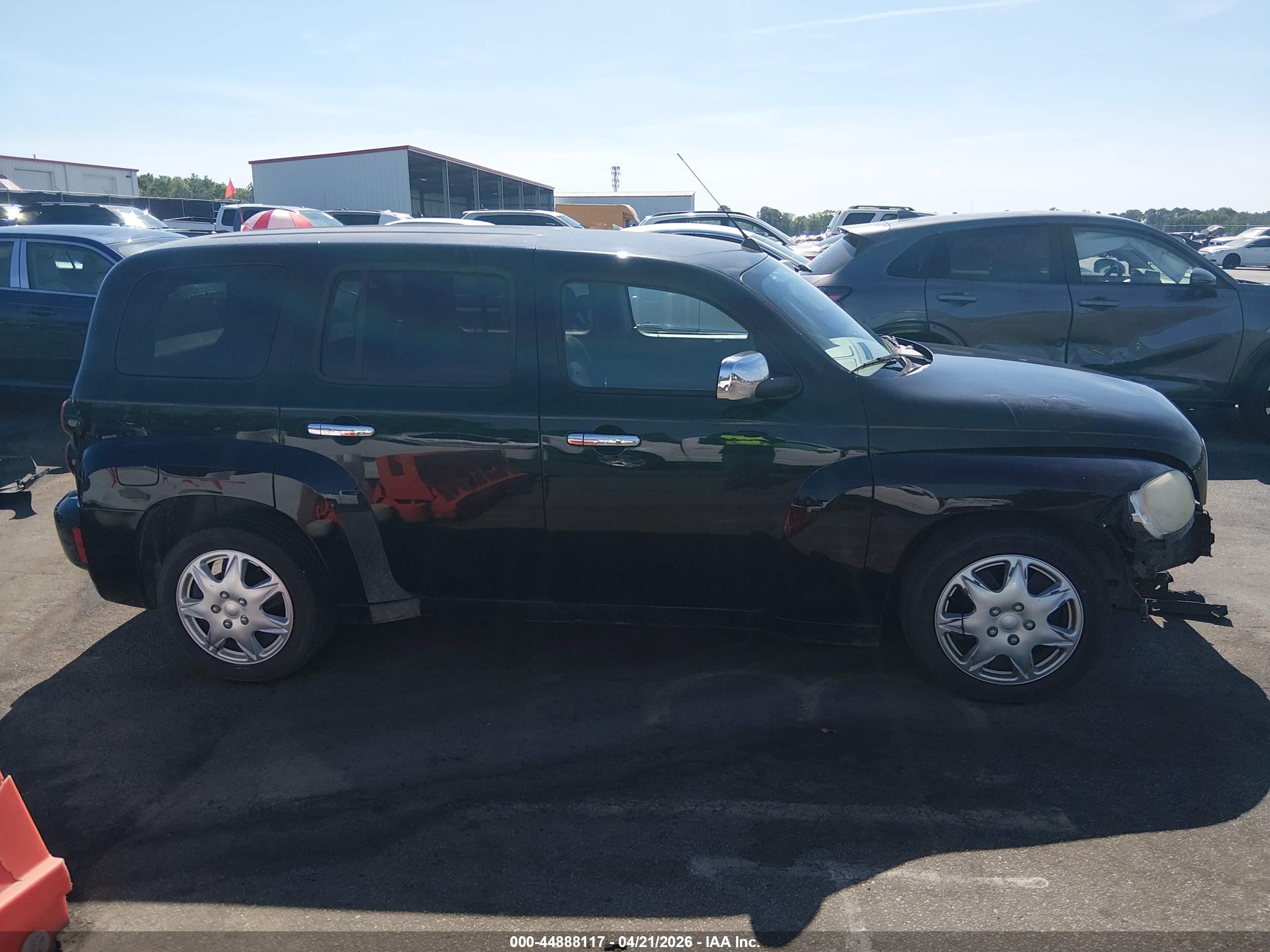 2010 Chevrolet Hhr Lt Black vin: 3GNBABDB9AS571727