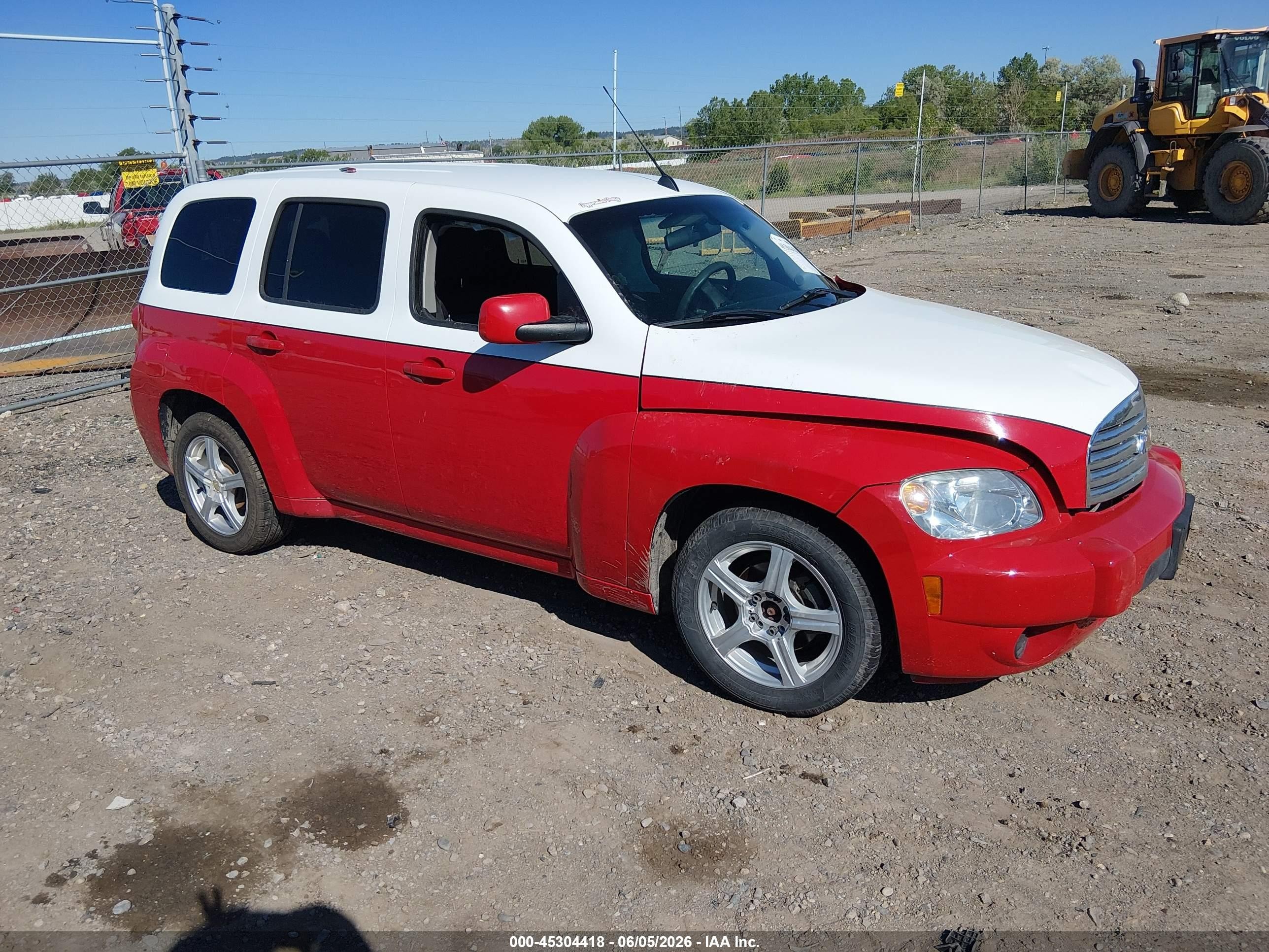2010 Chevrolet Hhr Lt Red vin: 3GNBABDB9AS590911