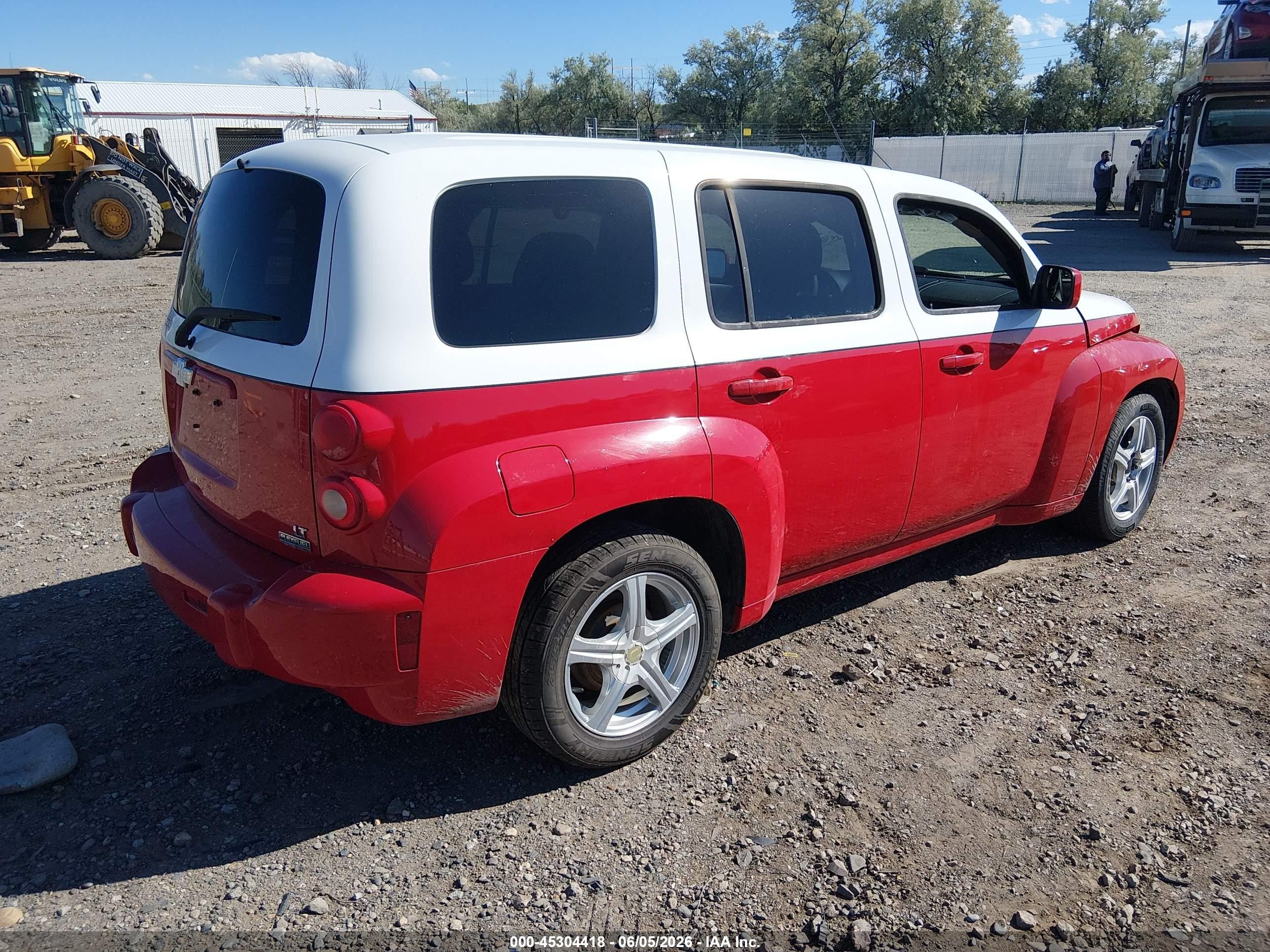 2010 Chevrolet Hhr Lt Red vin: 3GNBABDB9AS590911