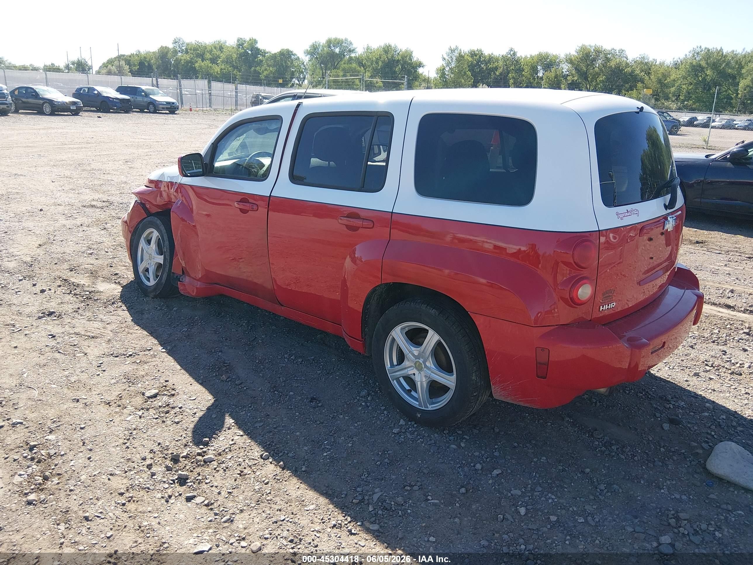 2010 Chevrolet Hhr Lt Red vin: 3GNBABDB9AS590911