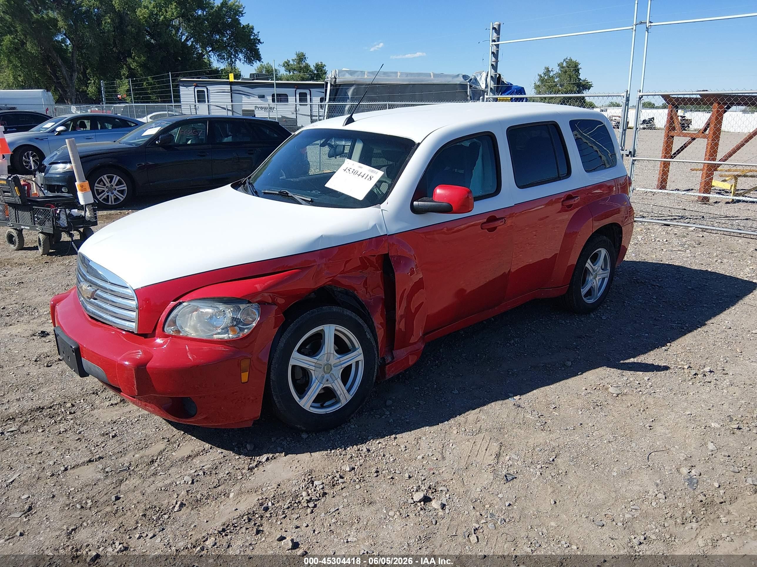 2010 Chevrolet Hhr Lt Red vin: 3GNBABDB9AS590911