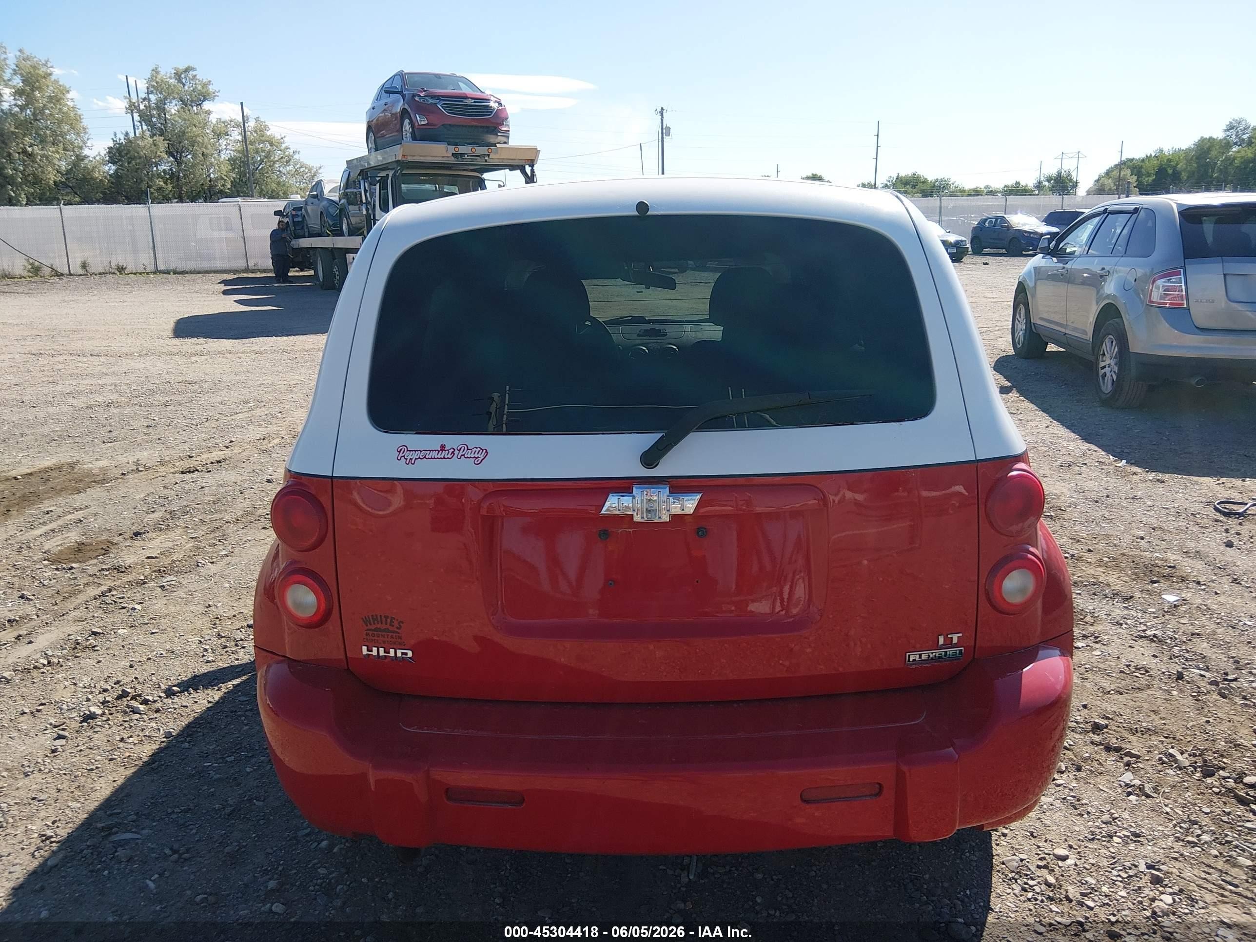 2010 Chevrolet Hhr Lt Red vin: 3GNBABDB9AS590911