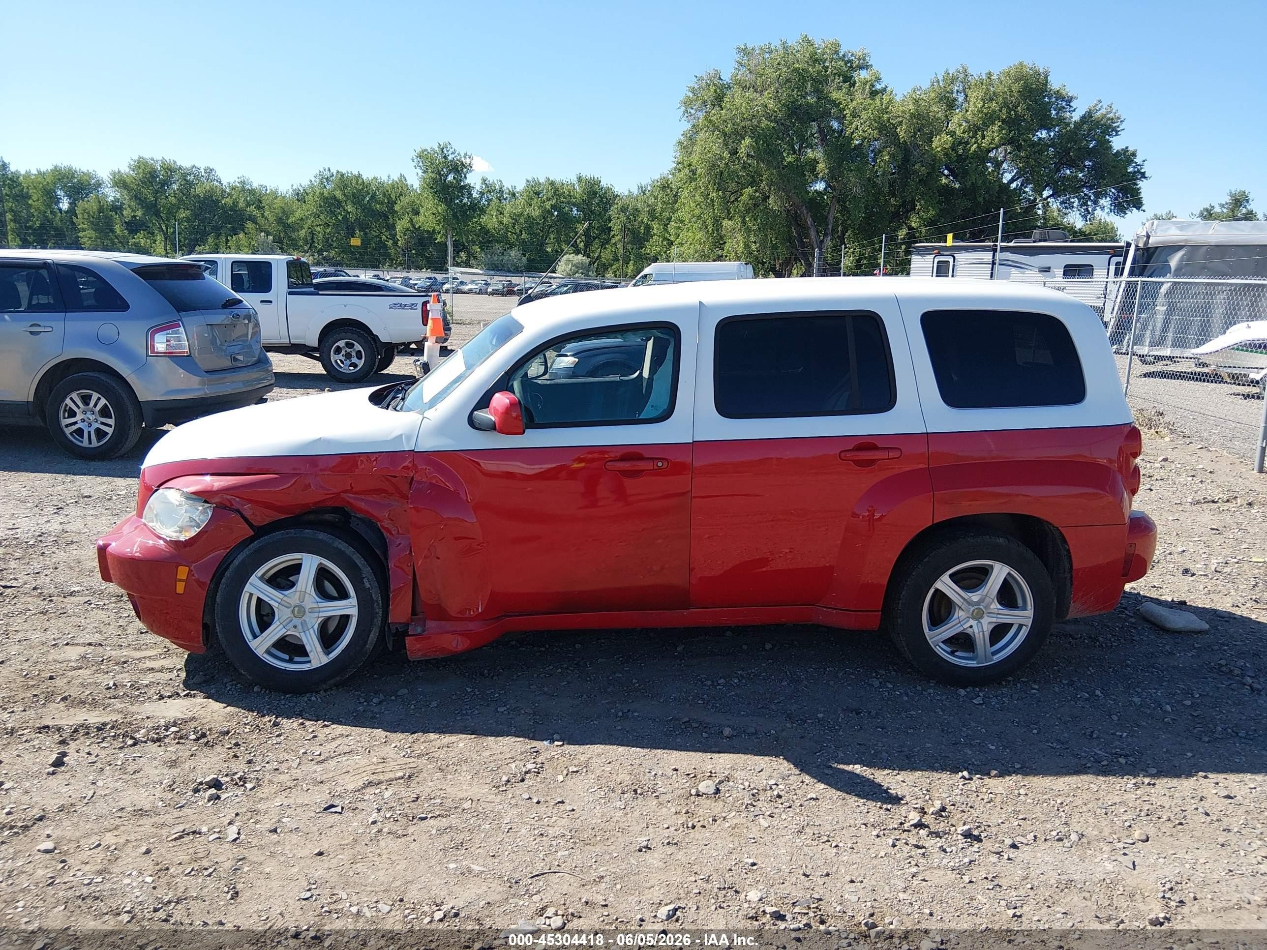 2010 Chevrolet Hhr Lt Red vin: 3GNBABDB9AS590911
