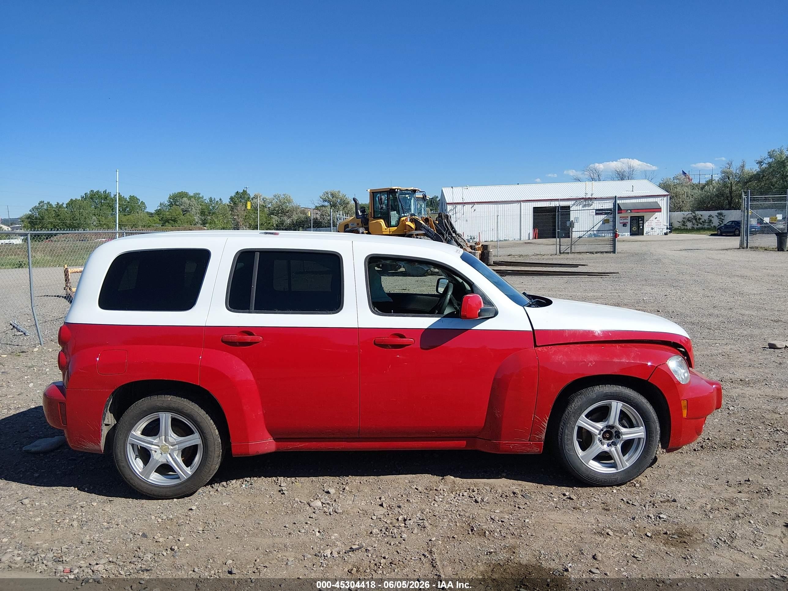 2010 Chevrolet Hhr Lt Red vin: 3GNBABDB9AS590911