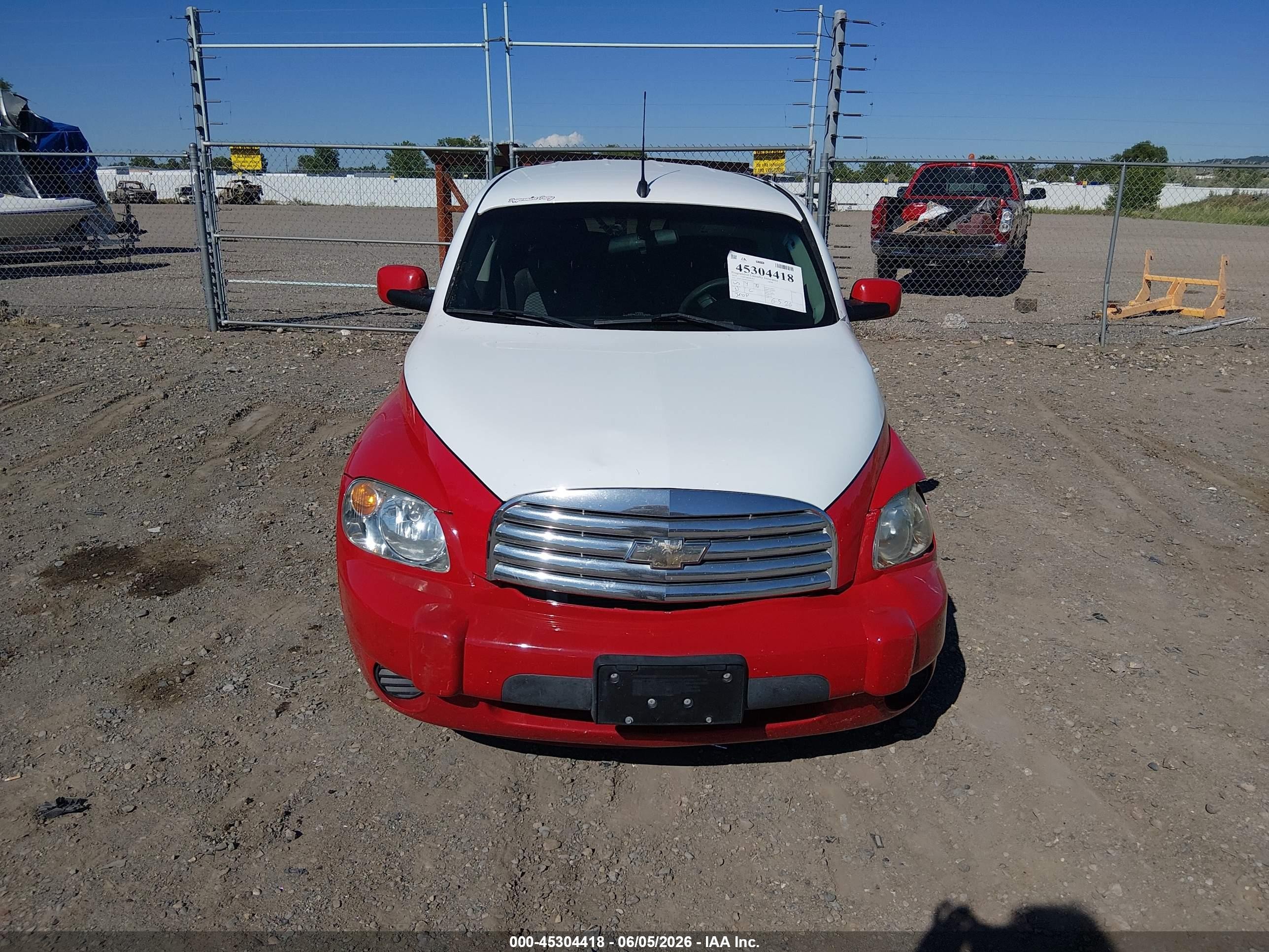 2010 Chevrolet Hhr Lt Red vin: 3GNBABDB9AS590911