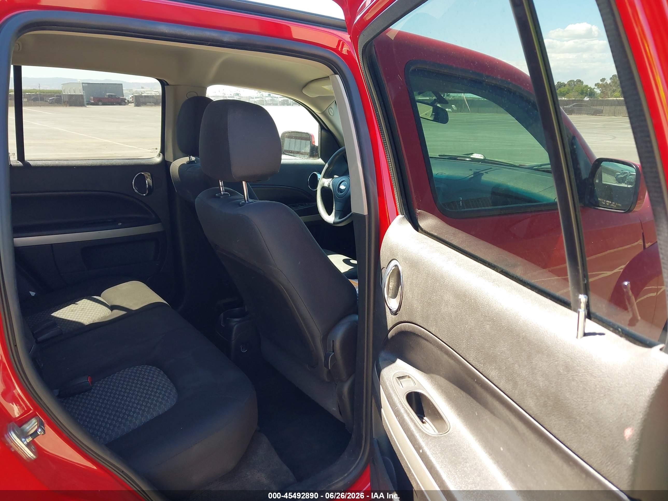 2010 Chevrolet Hhr Lt Red vin: 3GNBABDB9AS609750