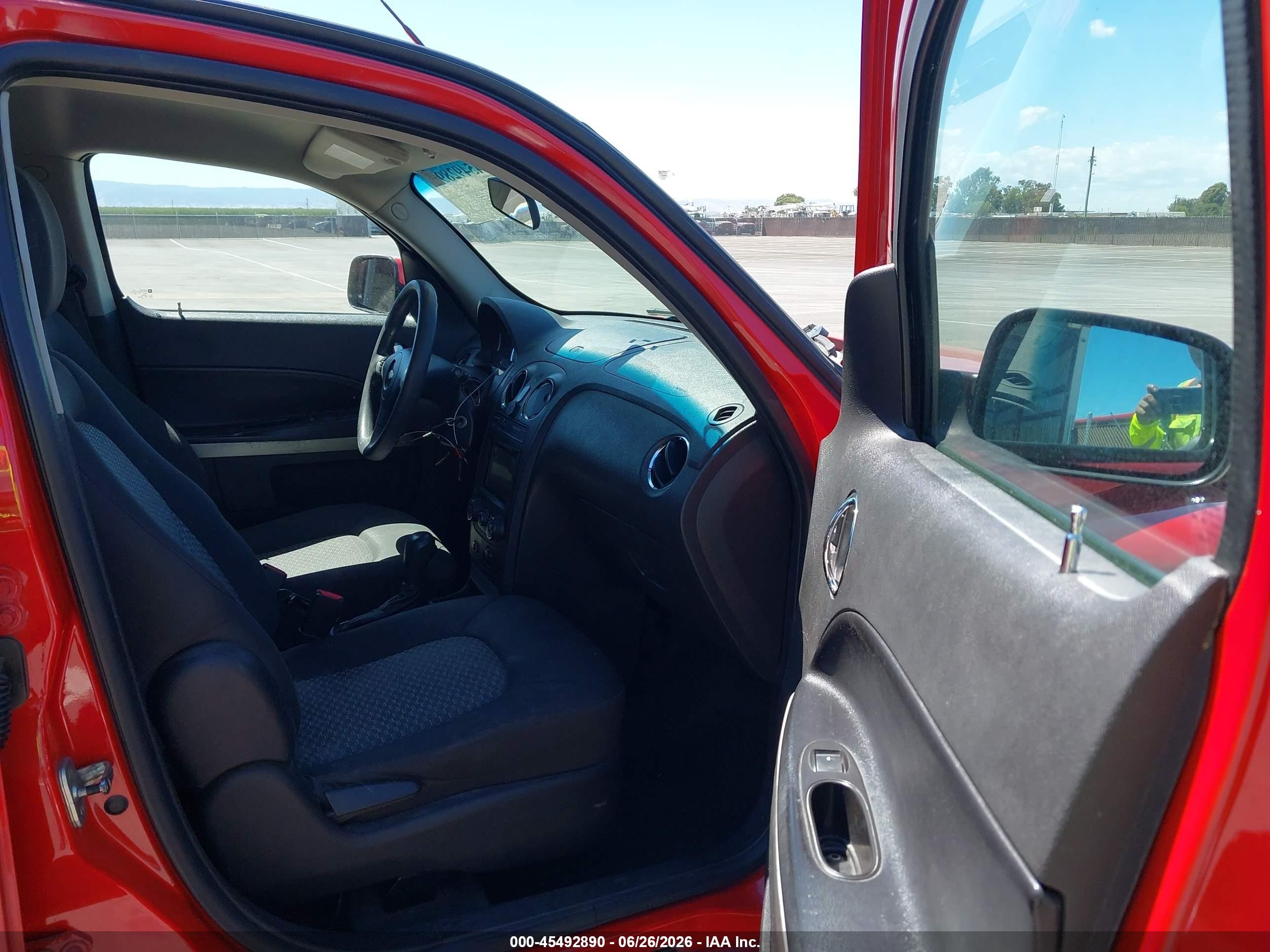 2010 Chevrolet Hhr Lt Red vin: 3GNBABDB9AS609750