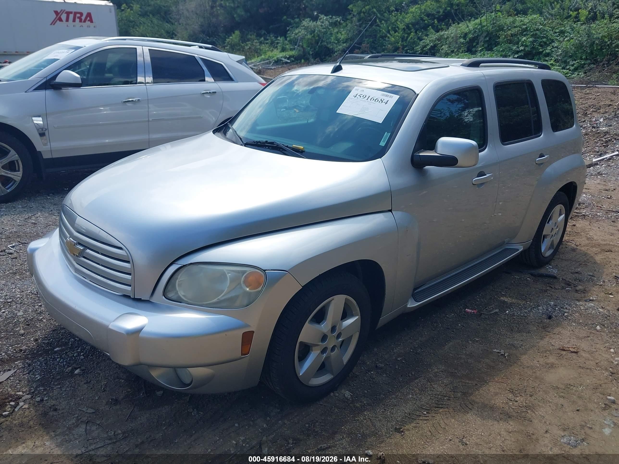 2010 Chevrolet Hhr Lt Silver vin: 3GNBABDB9AS641811