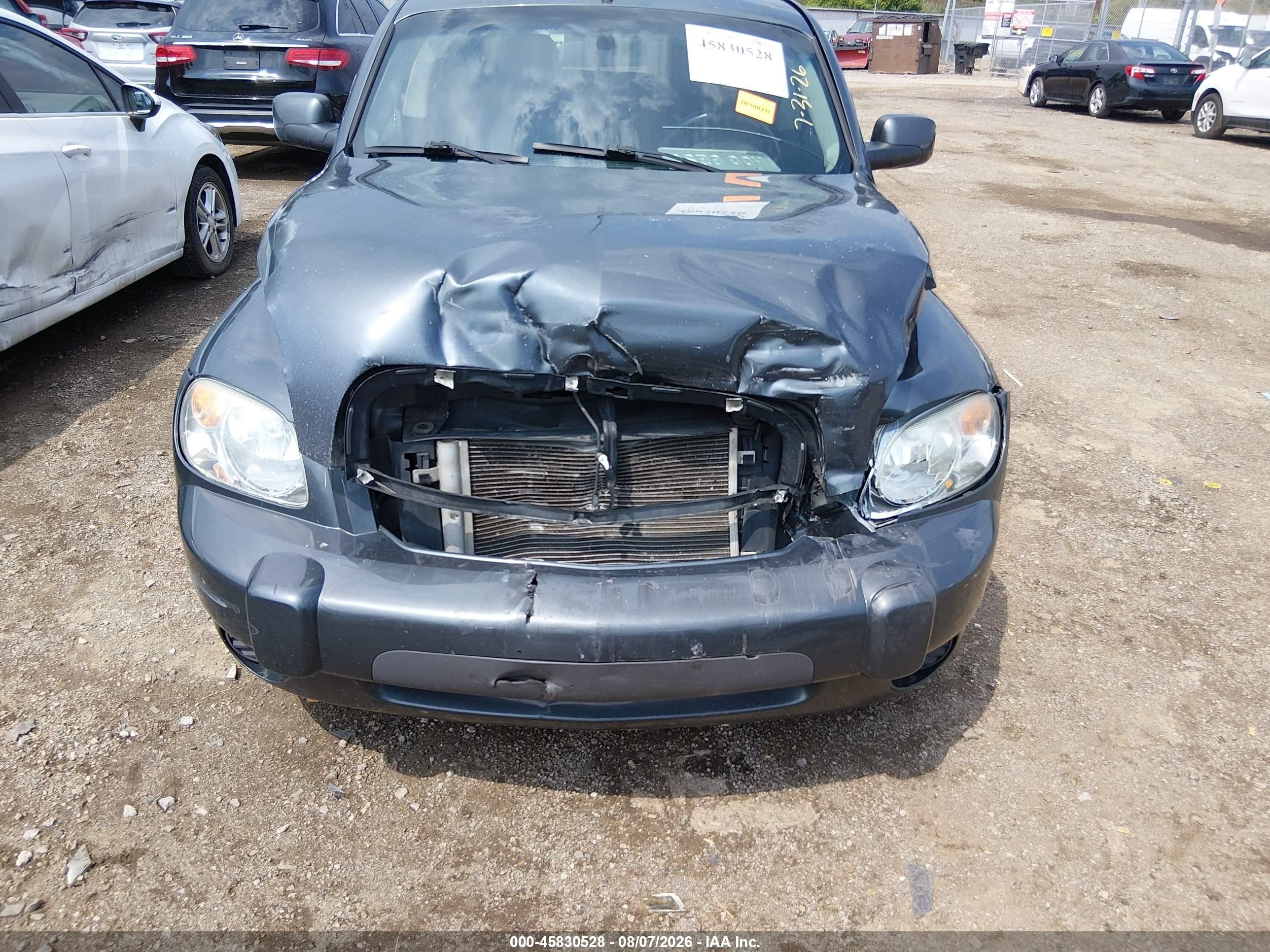 2010 Chevrolet Hhr Lt Silver vin: 3GNBABDBXAS571817