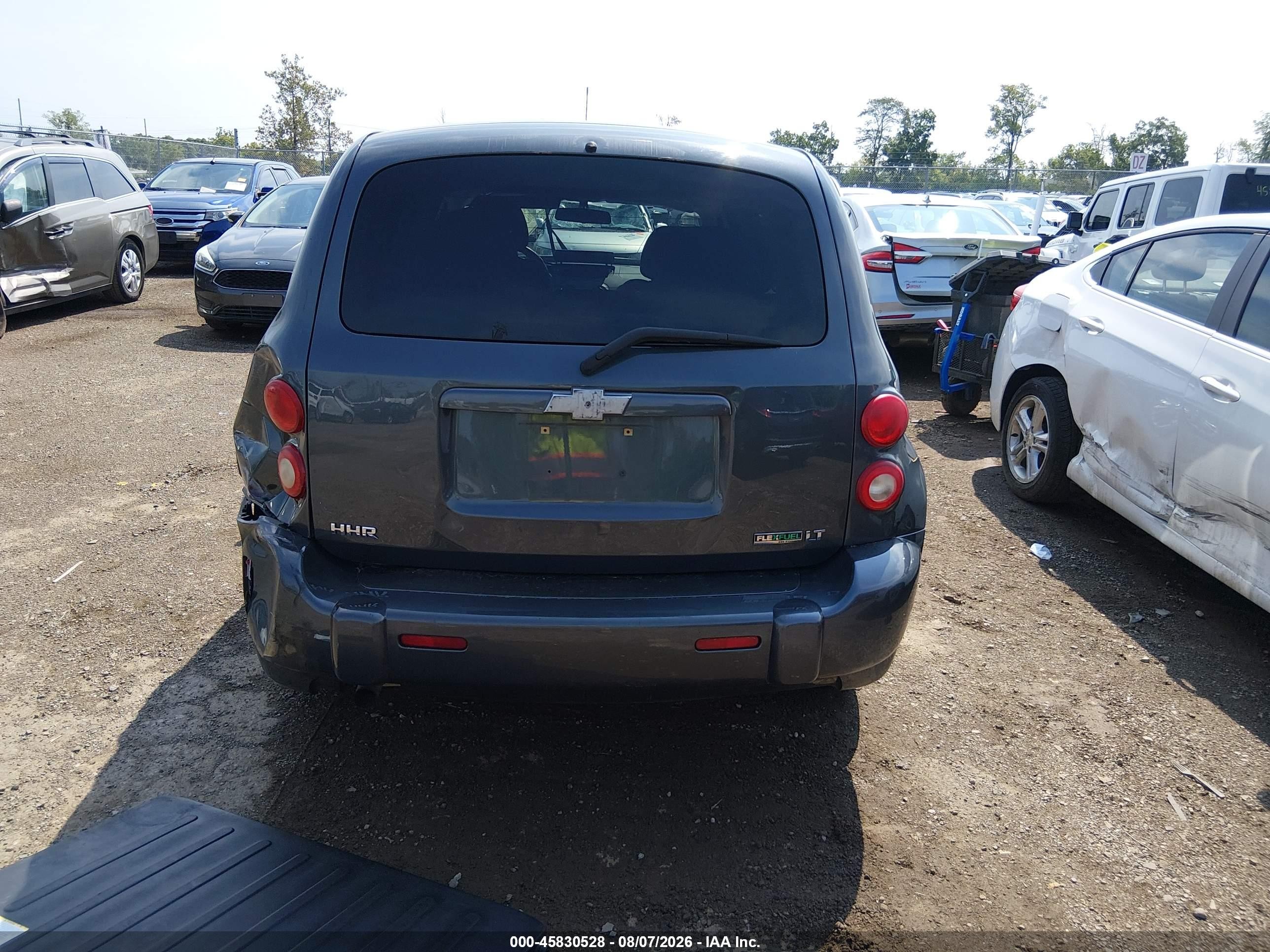 2010 Chevrolet Hhr Lt Silver vin: 3GNBABDBXAS571817