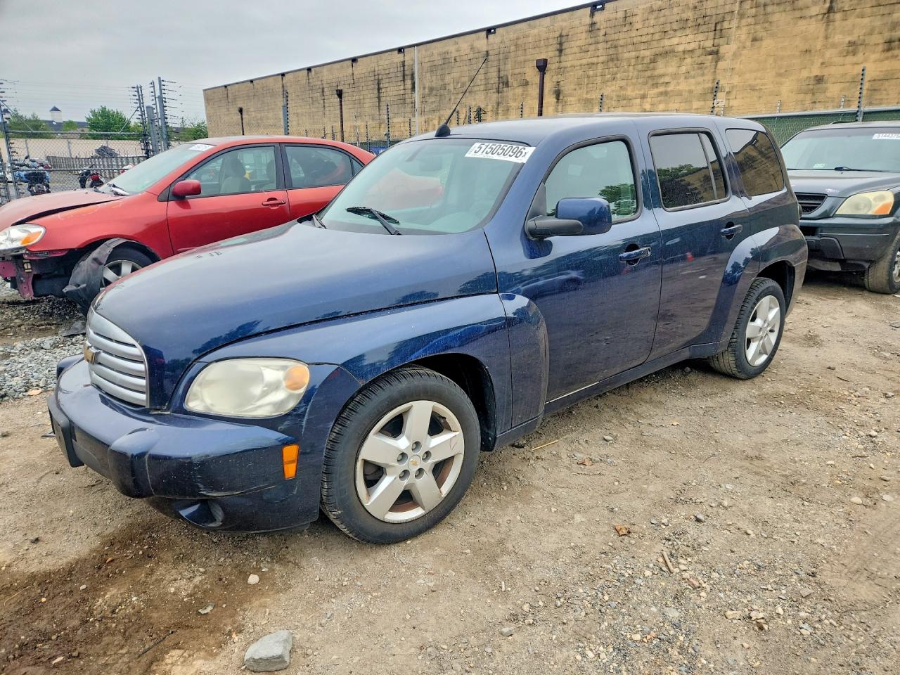 2010 Chevrolet Hhr Lt Blue vin: 3GNBABDBXAS629747