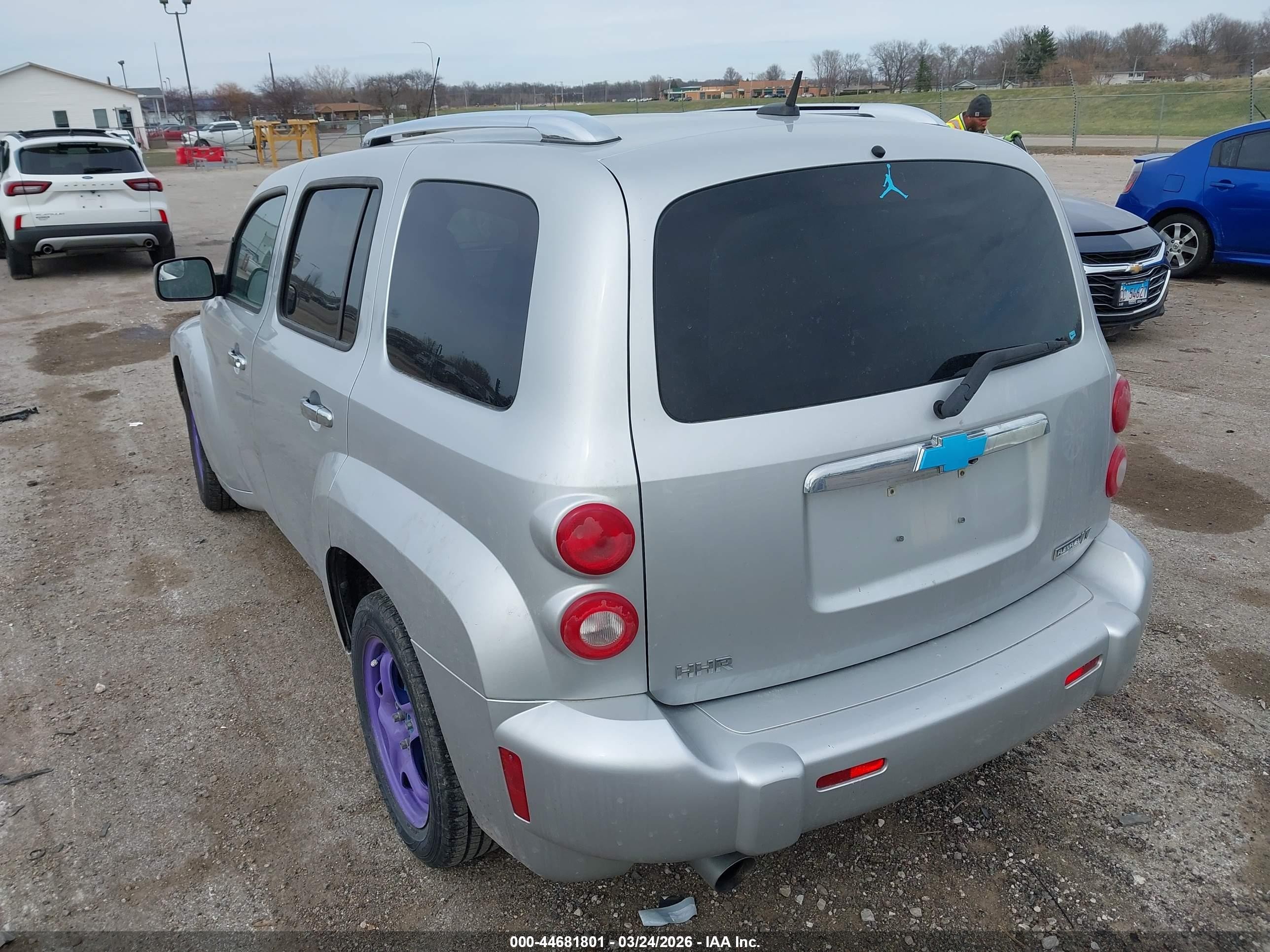 2011 Chevrolet Hhr Lt Silver vin: 3GNBABFU0BS565914
