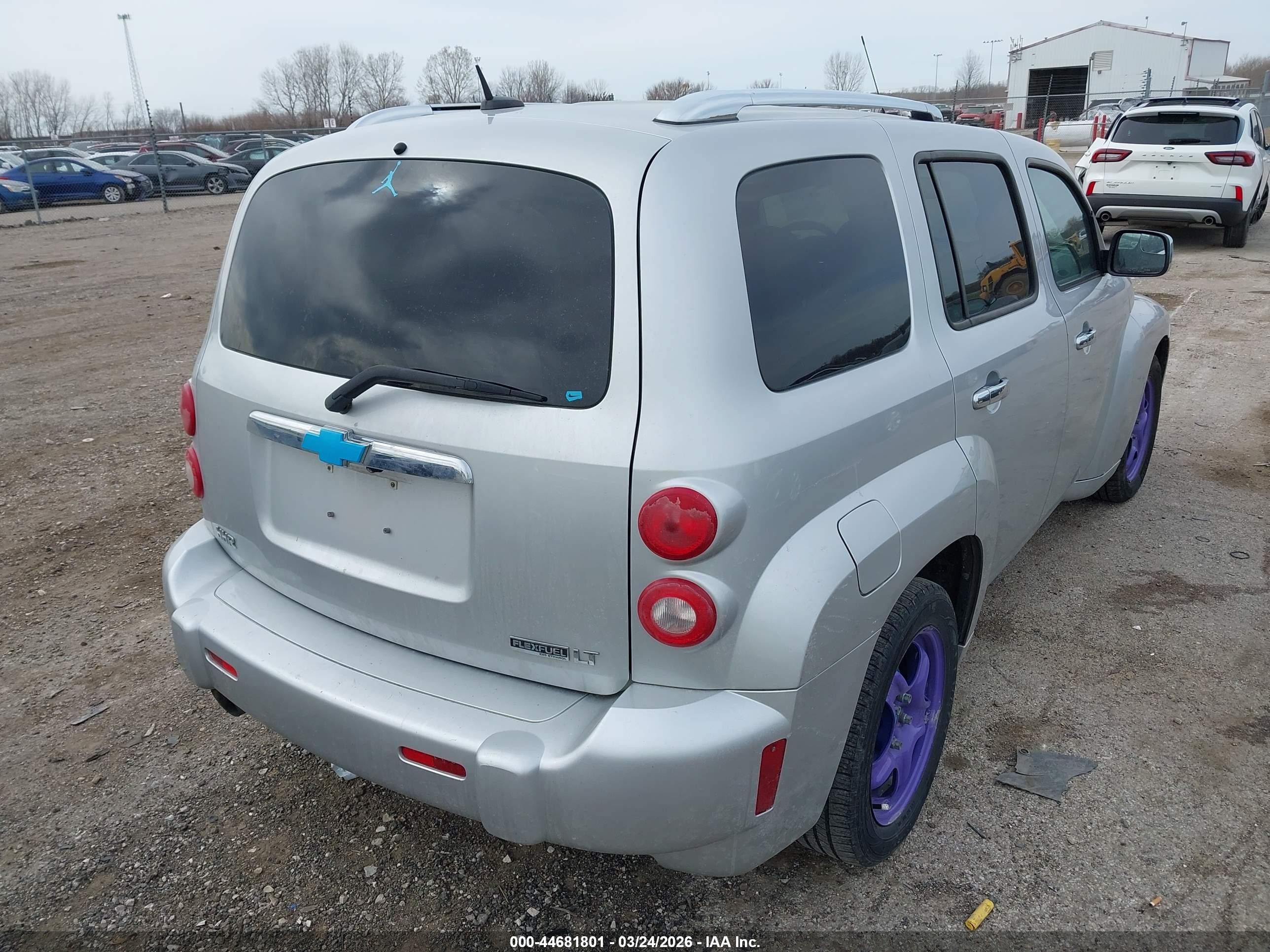 2011 Chevrolet Hhr Lt Silver vin: 3GNBABFU0BS565914