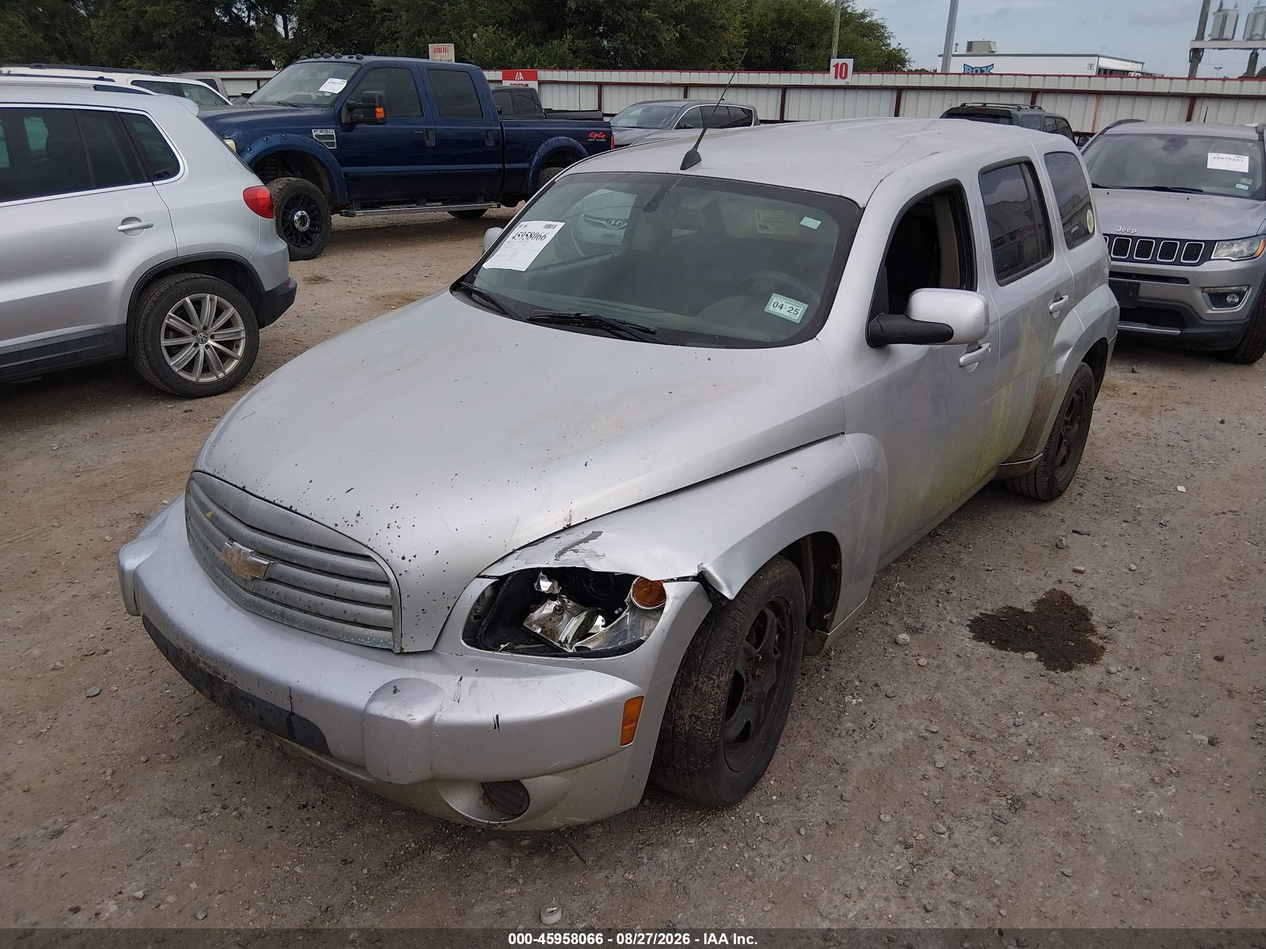 2011 Chevrolet Hhr Lt W/1lt Silver vin: 3GNBABFU8BS592634