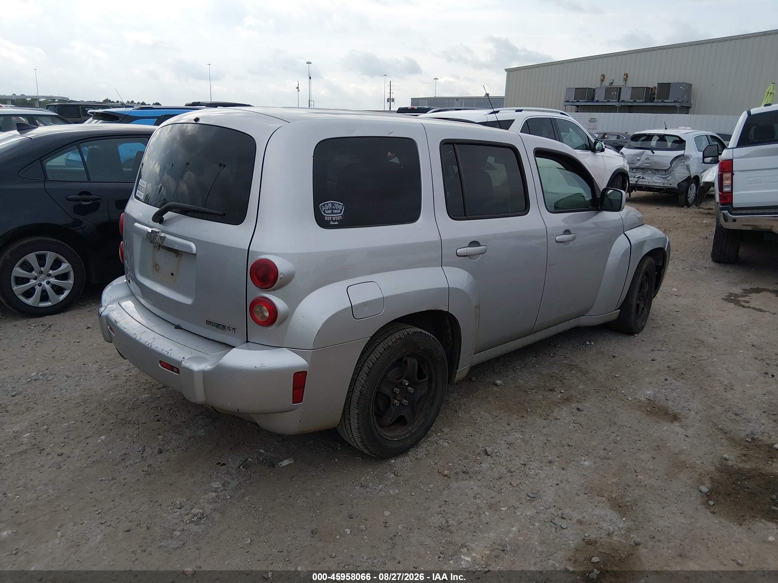 2011 Chevrolet Hhr Lt W/1lt Silver vin: 3GNBABFU8BS592634